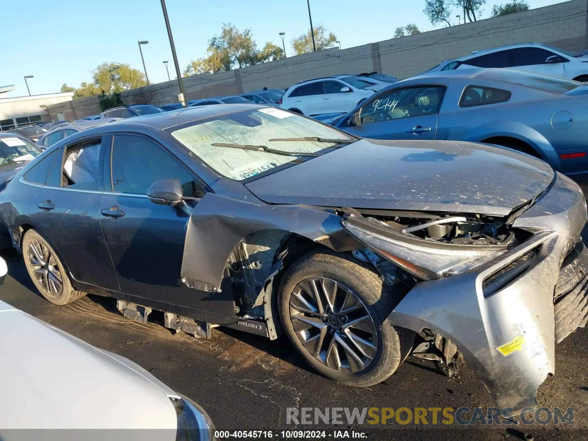 14 Photograph of a damaged car JTDAAAAA1NA005756 TOYOTA MIRAI 2022