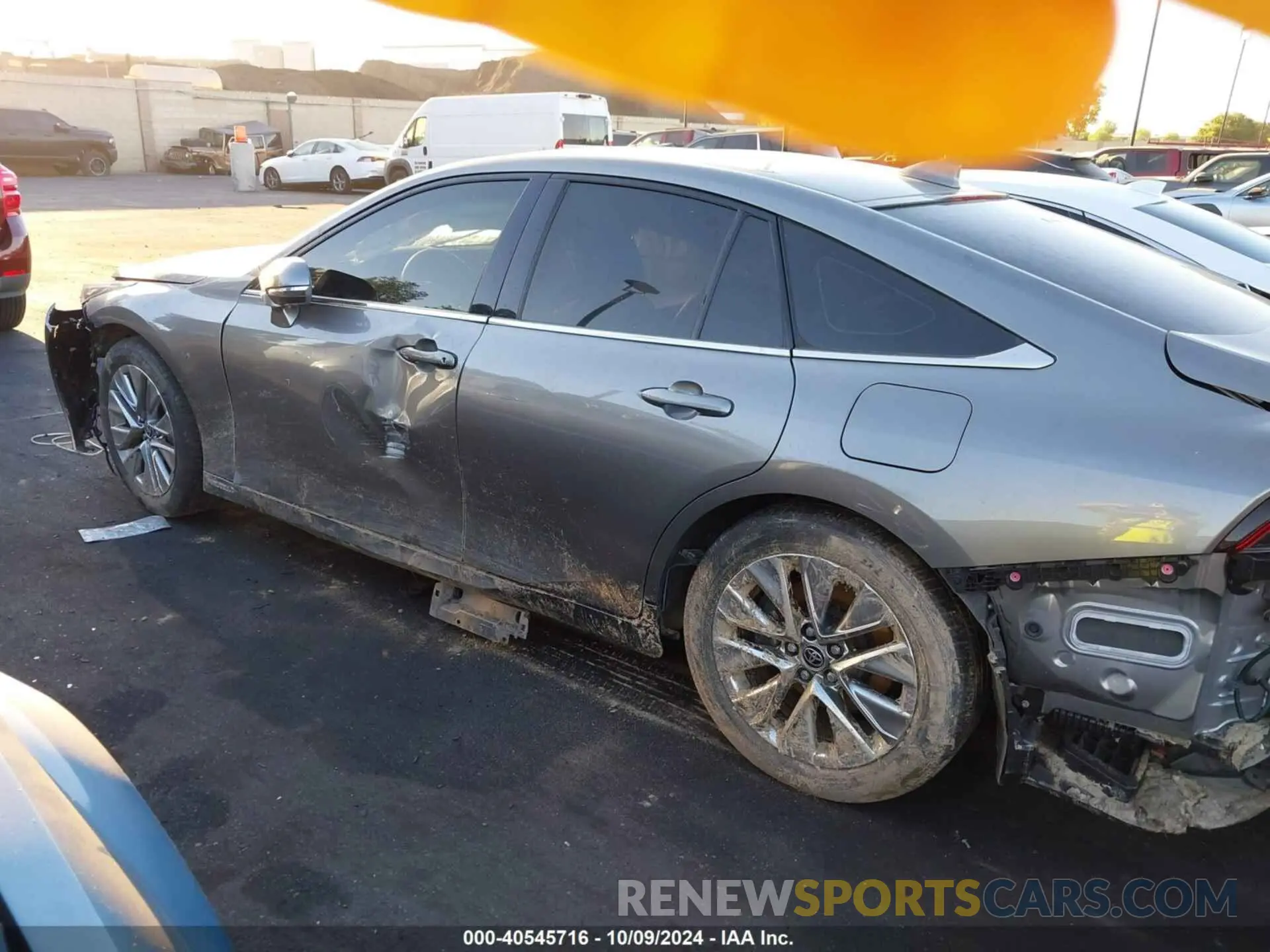 15 Photograph of a damaged car JTDAAAAA1NA005756 TOYOTA MIRAI 2022