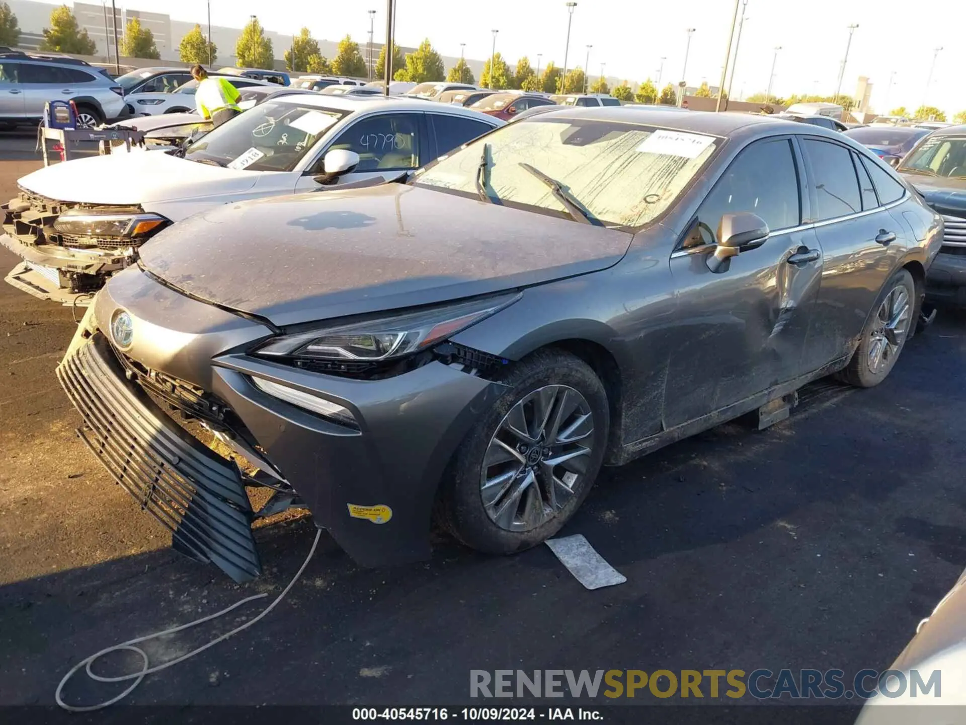 2 Photograph of a damaged car JTDAAAAA1NA005756 TOYOTA MIRAI 2022