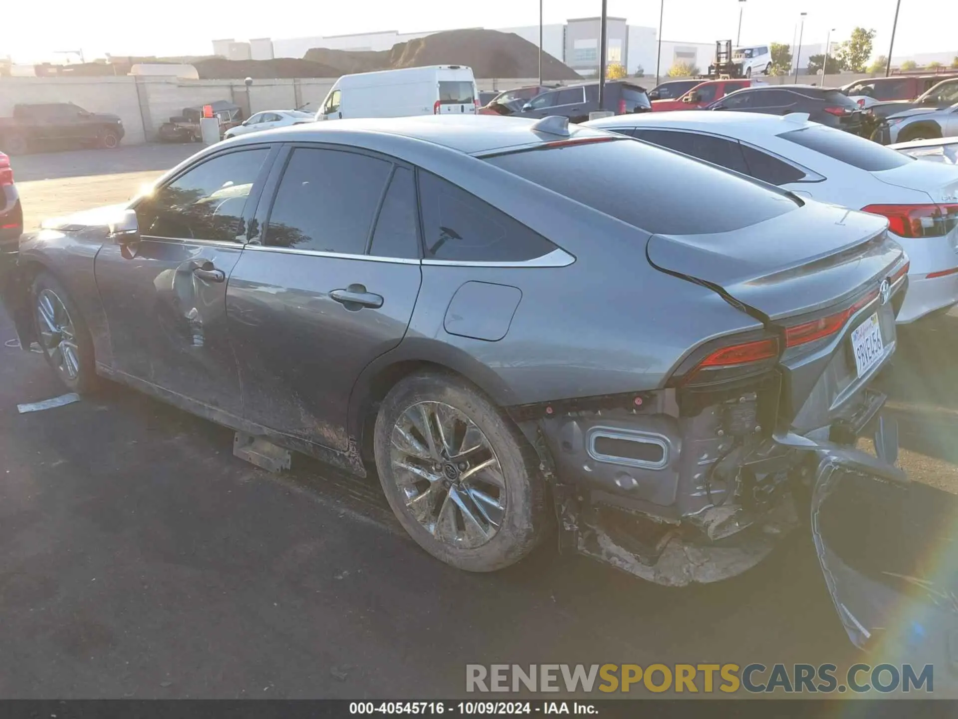 3 Photograph of a damaged car JTDAAAAA1NA005756 TOYOTA MIRAI 2022