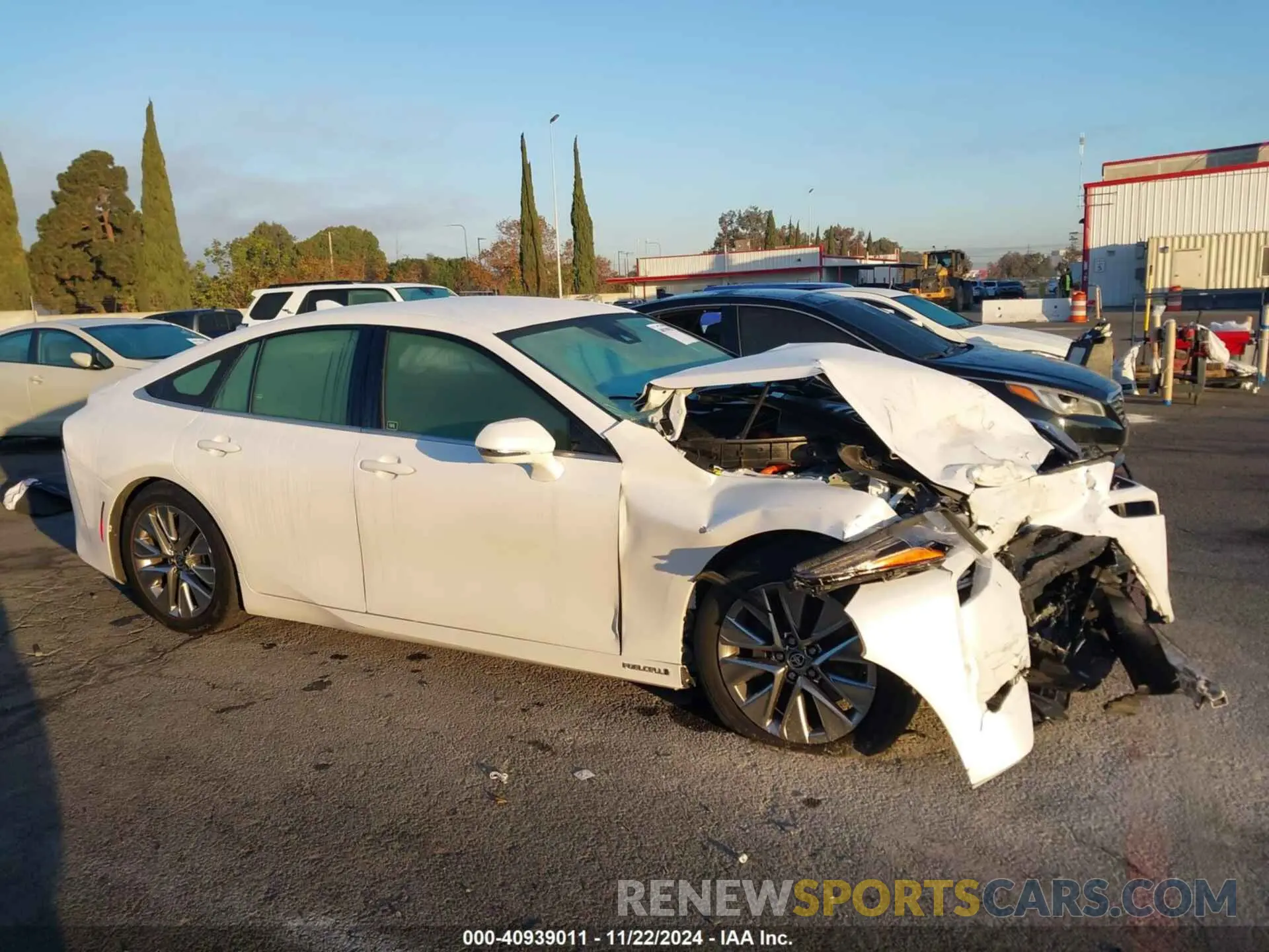 13 Photograph of a damaged car JTDAAAAA2NA006902 TOYOTA MIRAI 2022
