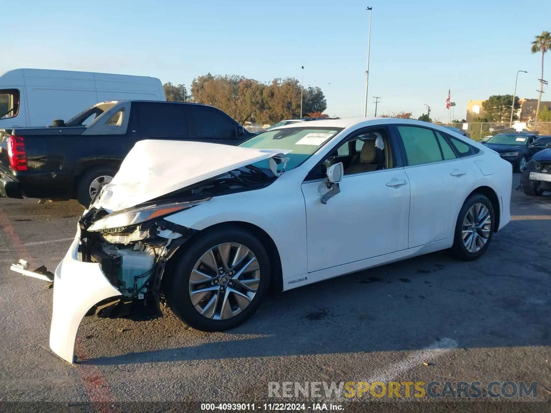 14 Photograph of a damaged car JTDAAAAA2NA006902 TOYOTA MIRAI 2022