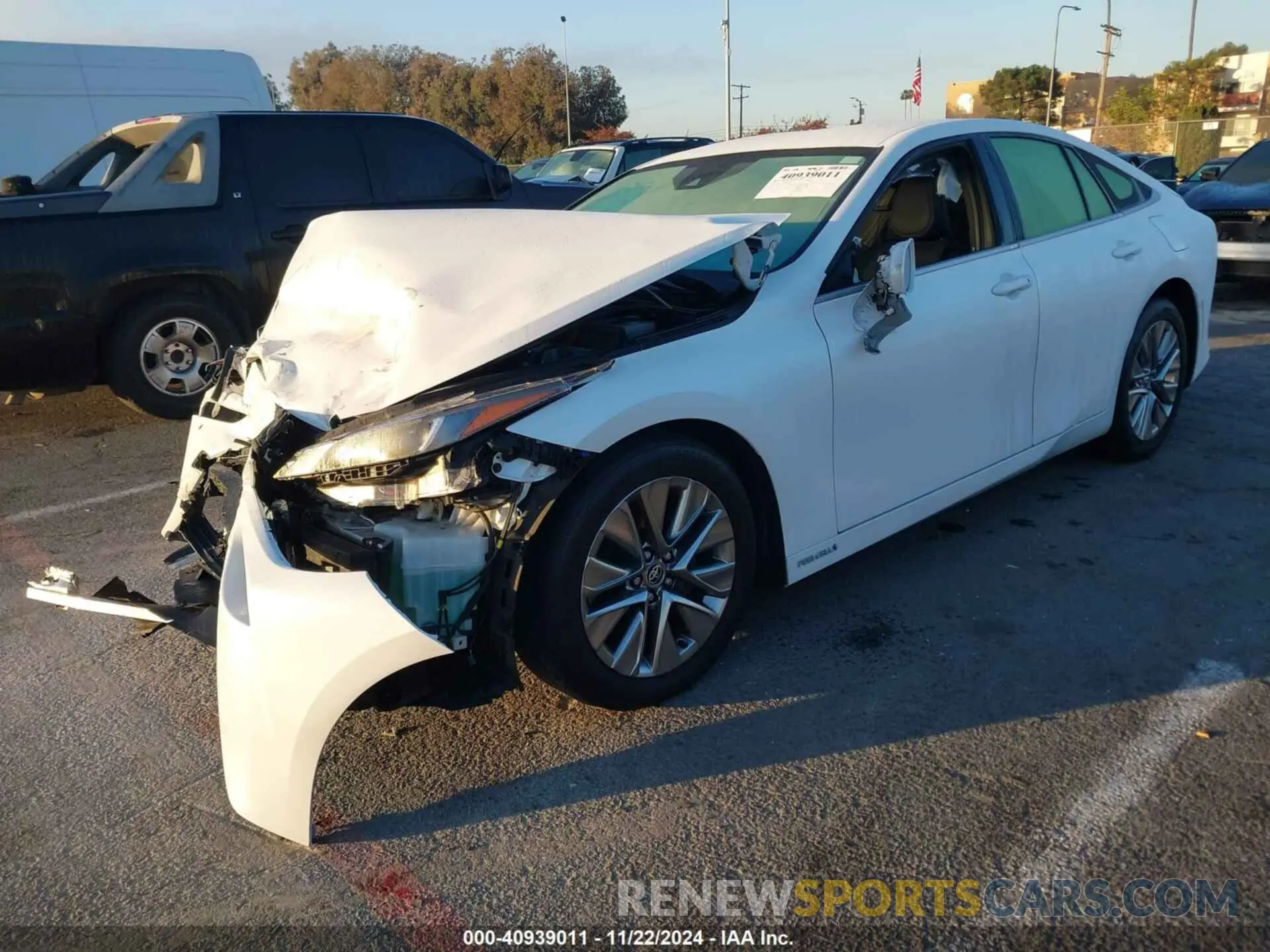 2 Photograph of a damaged car JTDAAAAA2NA006902 TOYOTA MIRAI 2022