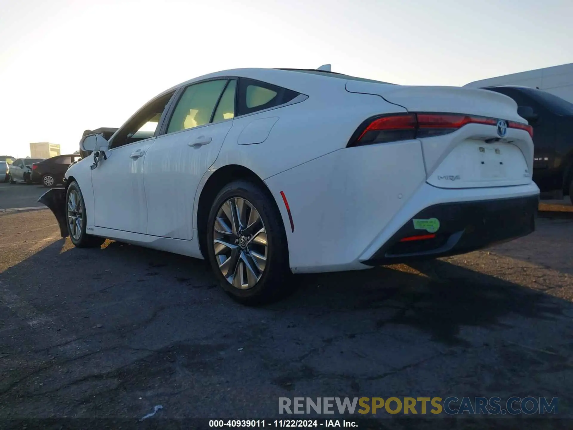 3 Photograph of a damaged car JTDAAAAA2NA006902 TOYOTA MIRAI 2022