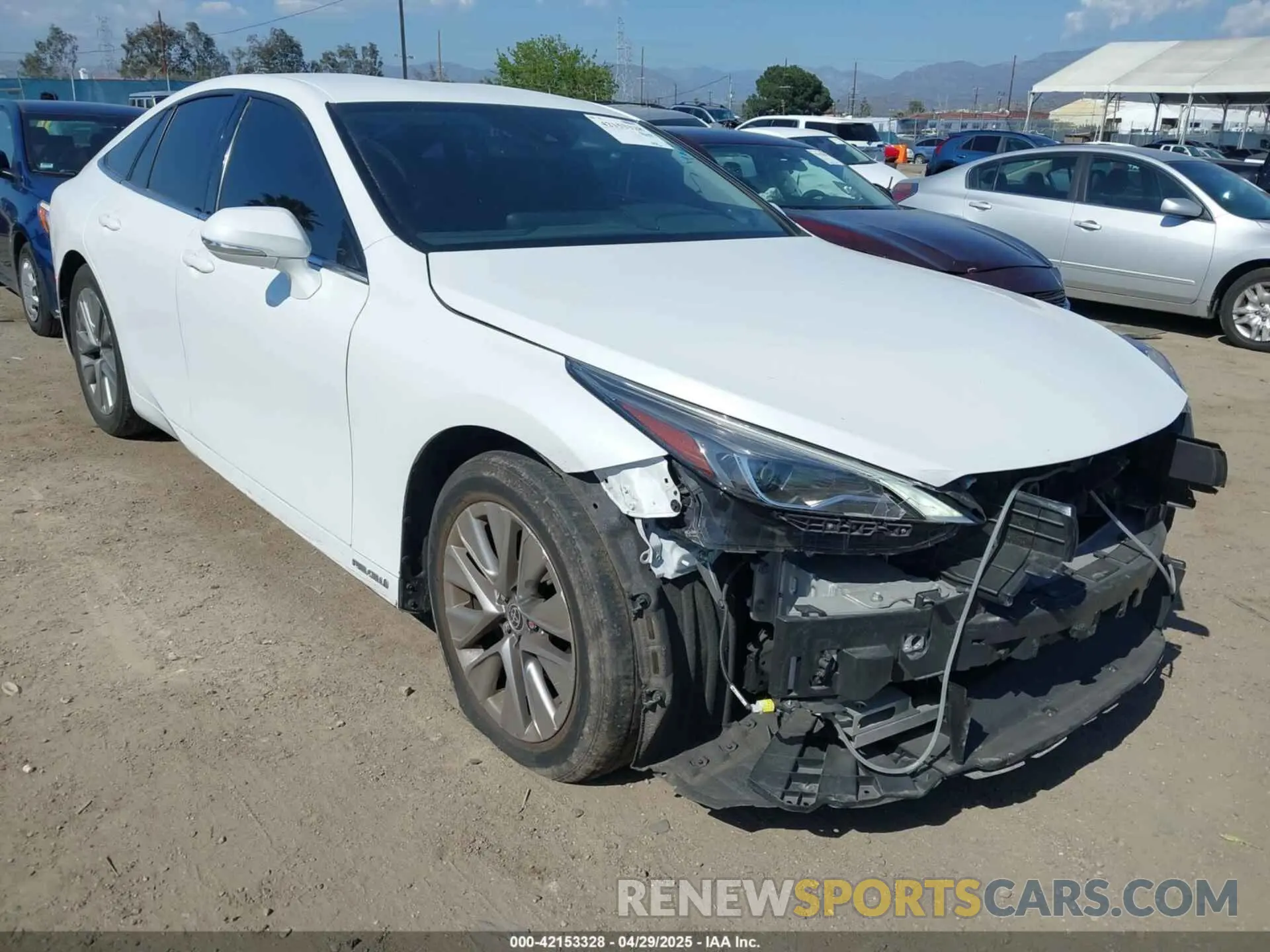 1 Photograph of a damaged car JTDAAAAA3NA006584 TOYOTA MIRAI 2022