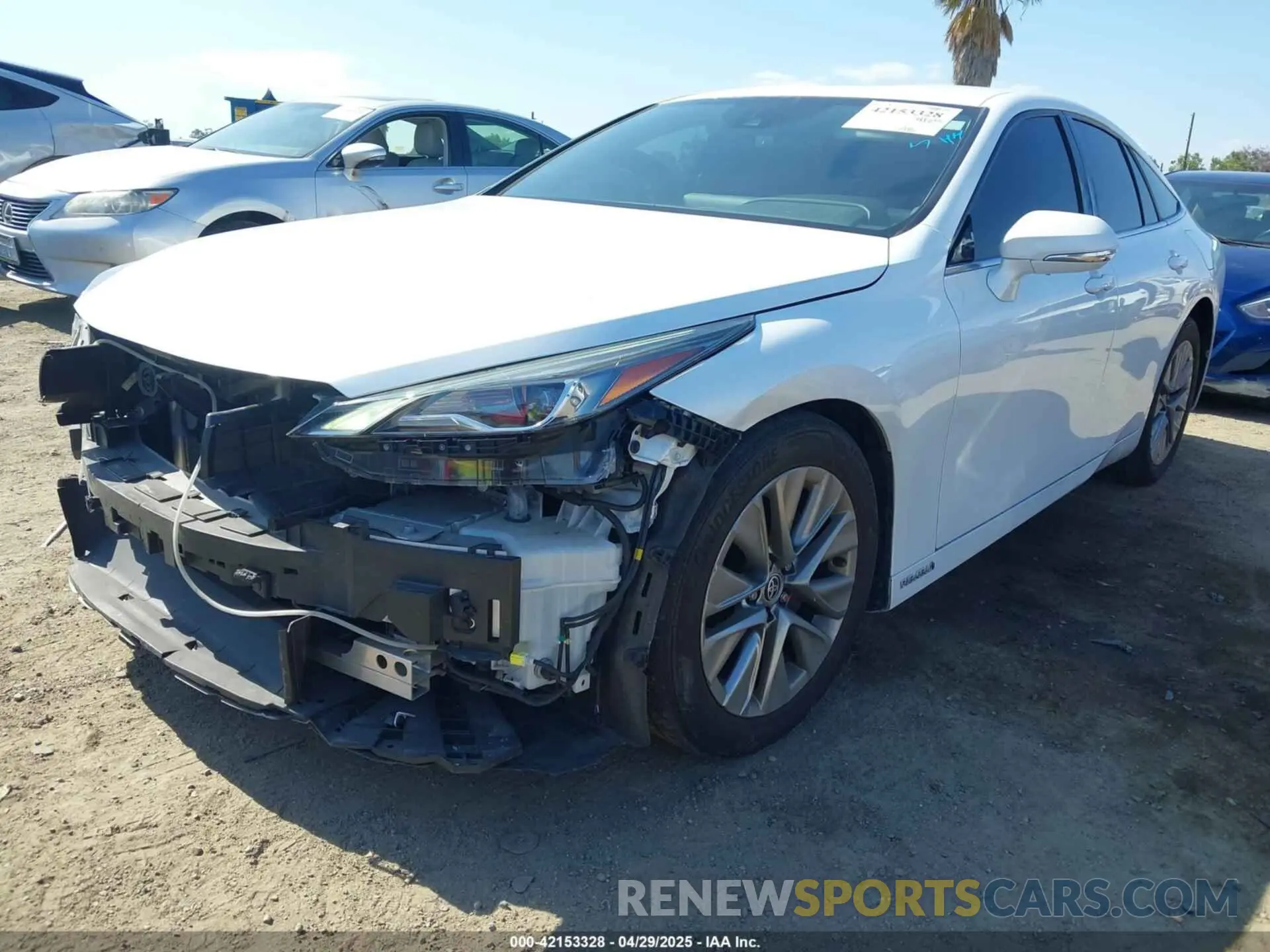 2 Photograph of a damaged car JTDAAAAA3NA006584 TOYOTA MIRAI 2022