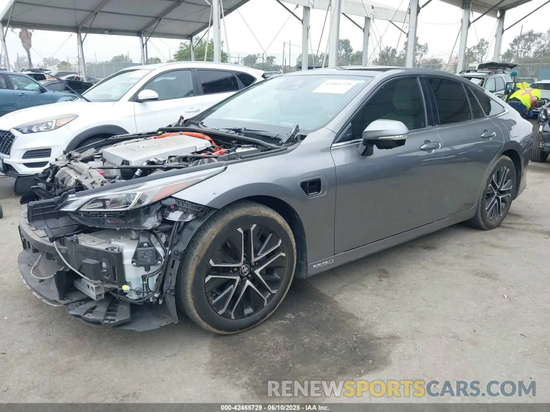 2 Photograph of a damaged car JTDAAAAA5NA005467 TOYOTA MIRAI 2022