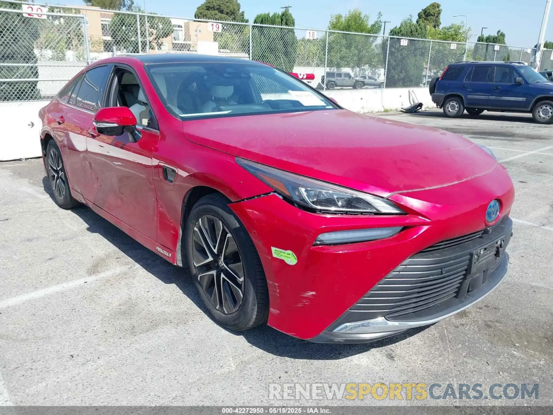1 Photograph of a damaged car JTDAAAAA6NA004649 TOYOTA MIRAI 2022