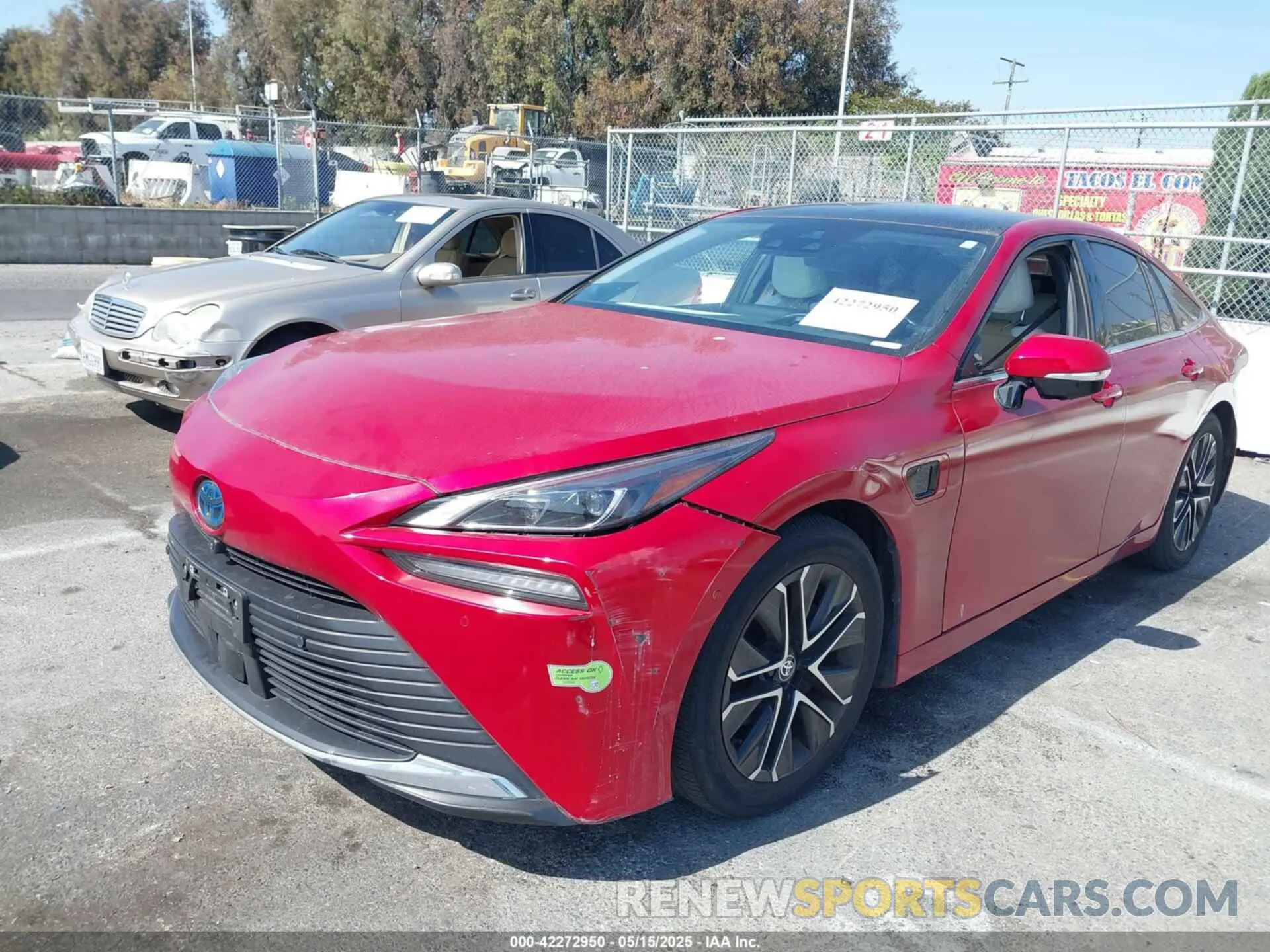 2 Photograph of a damaged car JTDAAAAA6NA004649 TOYOTA MIRAI 2022