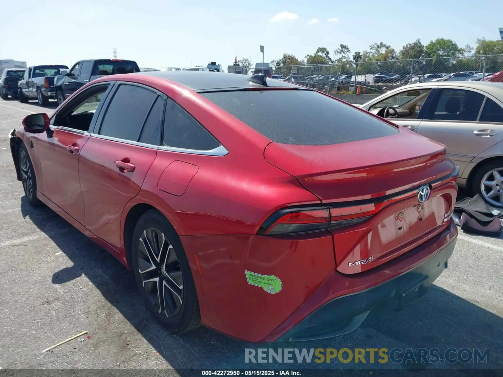 3 Photograph of a damaged car JTDAAAAA6NA004649 TOYOTA MIRAI 2022