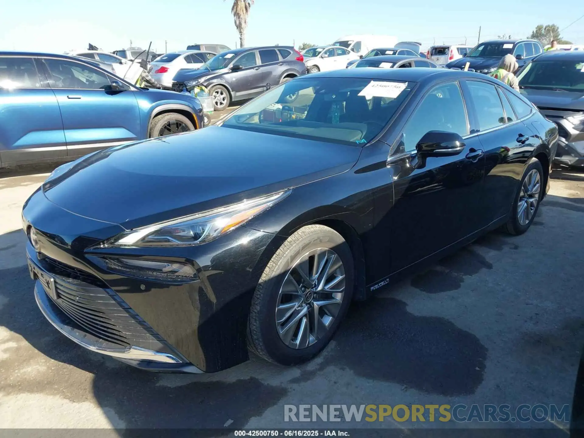 2 Photograph of a damaged car JTDAAAAA7NA004546 TOYOTA MIRAI 2022