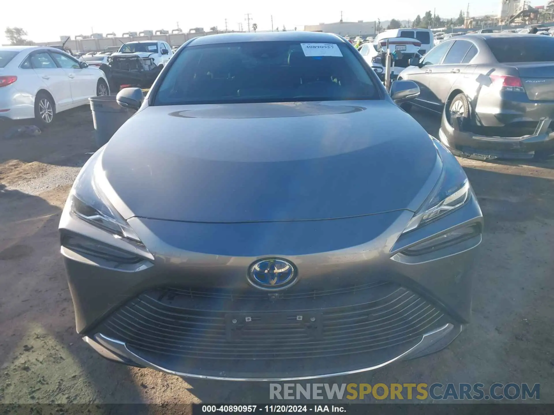 12 Photograph of a damaged car JTDAAAAAXNA005593 TOYOTA MIRAI 2022