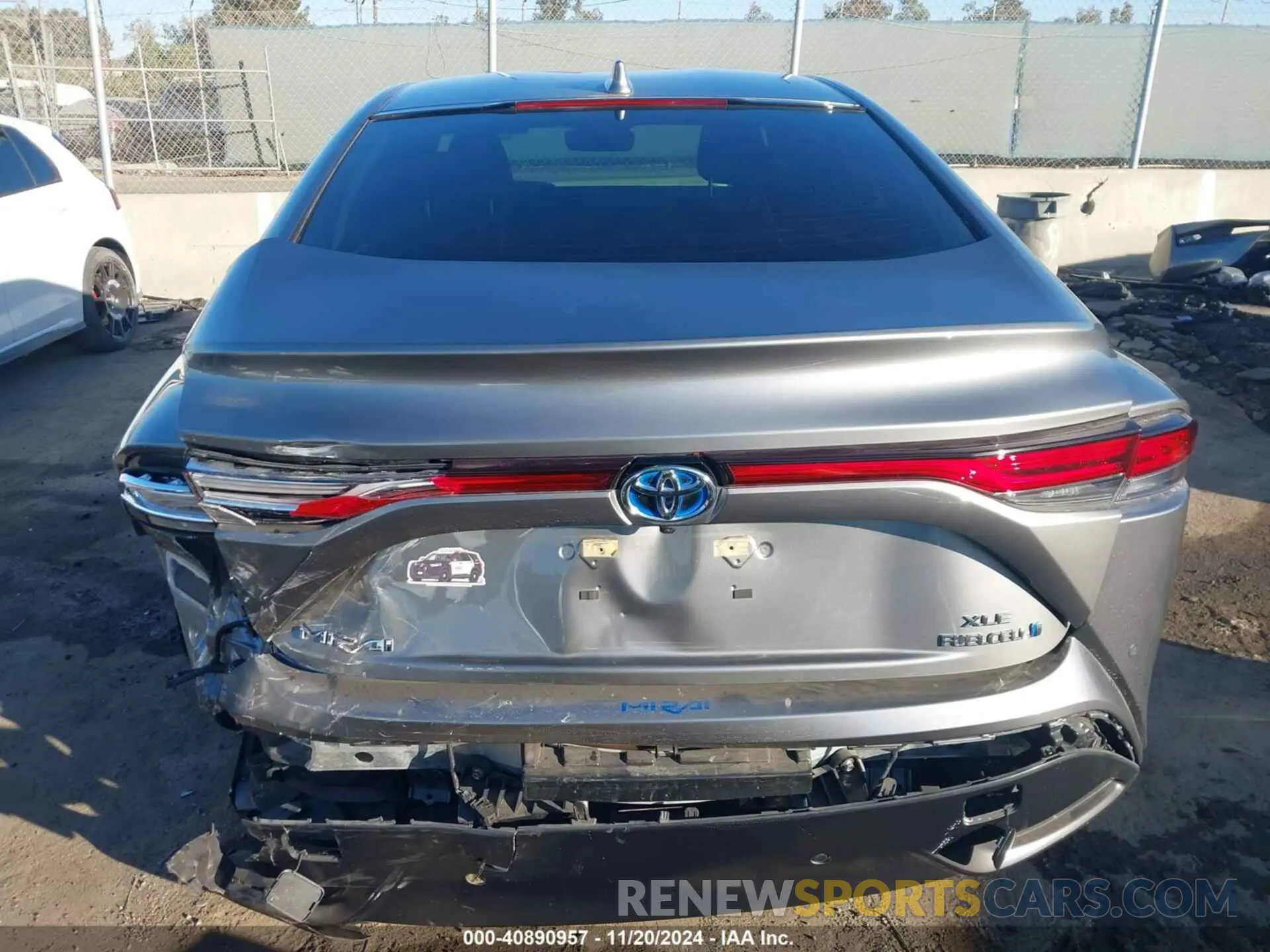 16 Photograph of a damaged car JTDAAAAAXNA005593 TOYOTA MIRAI 2022