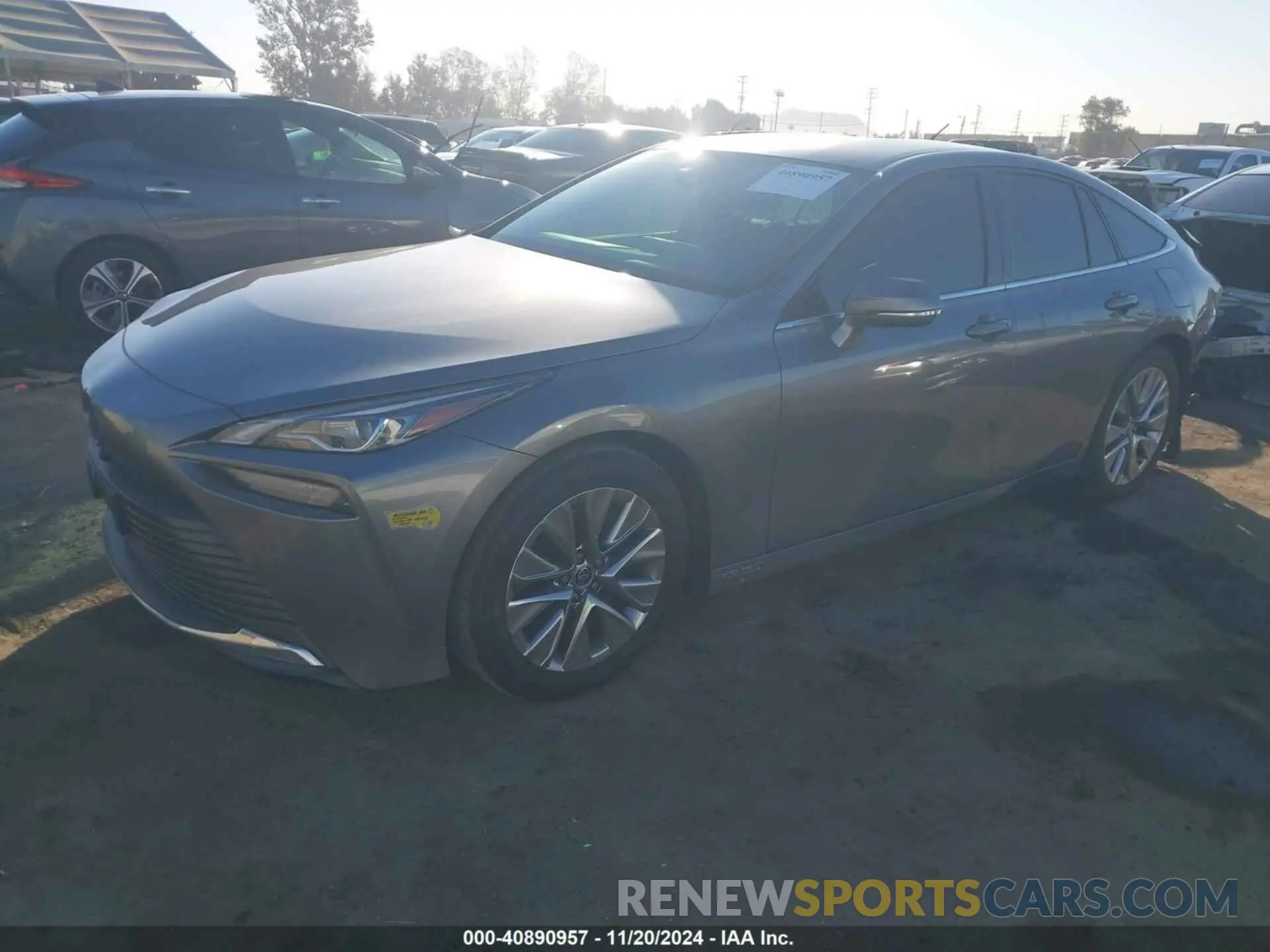 2 Photograph of a damaged car JTDAAAAAXNA005593 TOYOTA MIRAI 2022