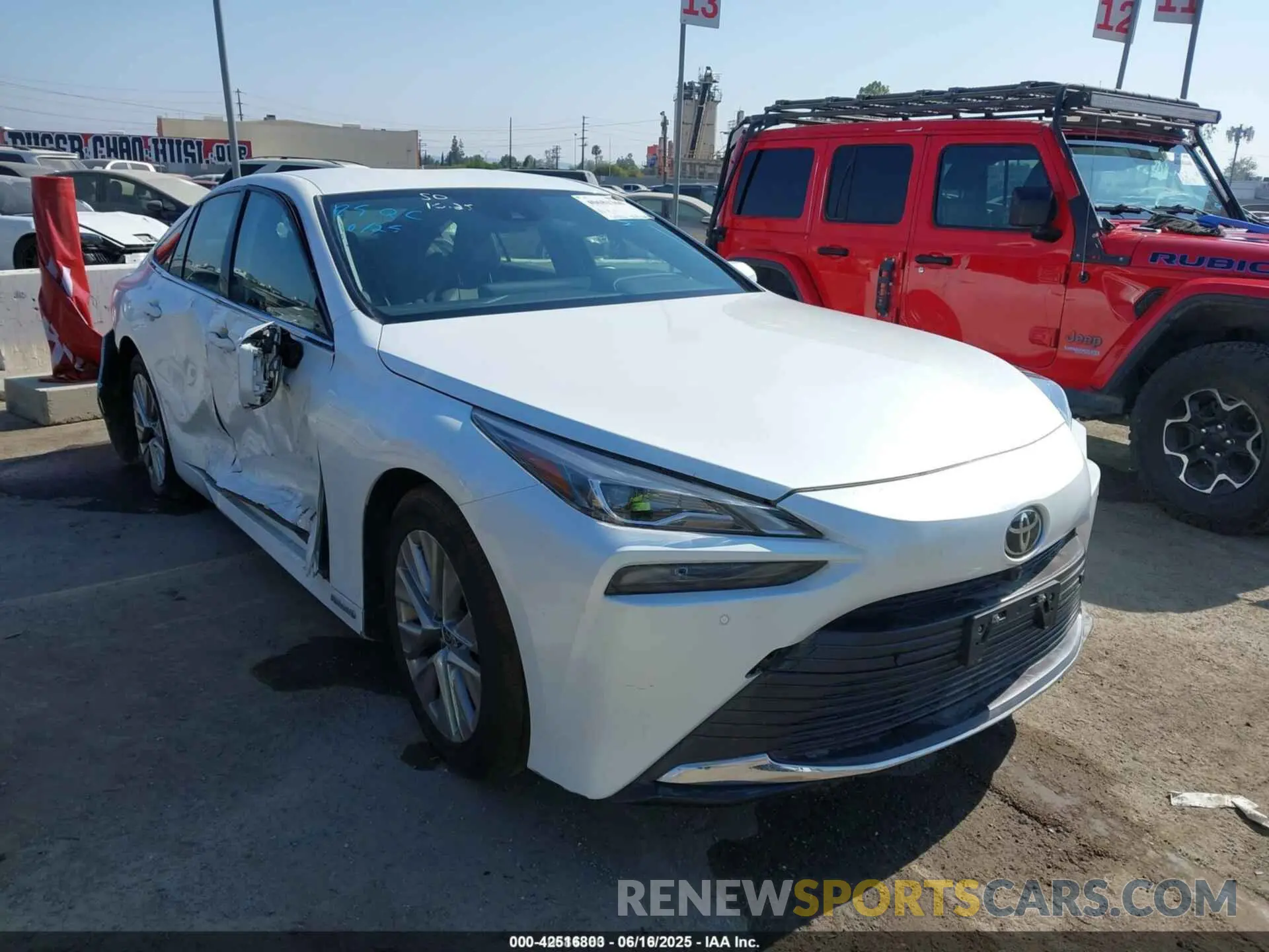 1 Photograph of a damaged car JTDAAAAA0PA009803 TOYOTA MIRAI 2023