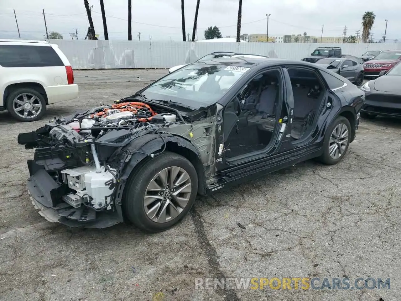 1 Photograph of a damaged car JTDAAAAA1PA008689 TOYOTA MIRAI 2023