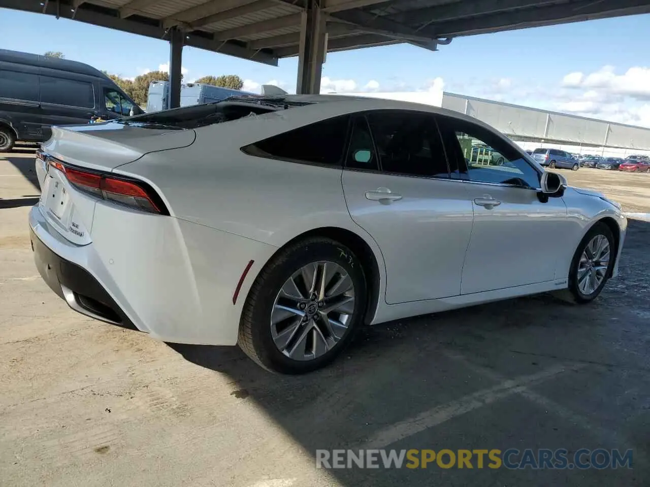 3 Photograph of a damaged car JTDAAAAA2PA008264 TOYOTA MIRAI 2023