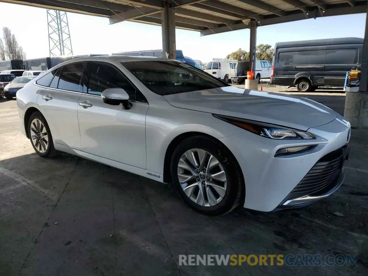 4 Photograph of a damaged car JTDAAAAA2PA008264 TOYOTA MIRAI 2023