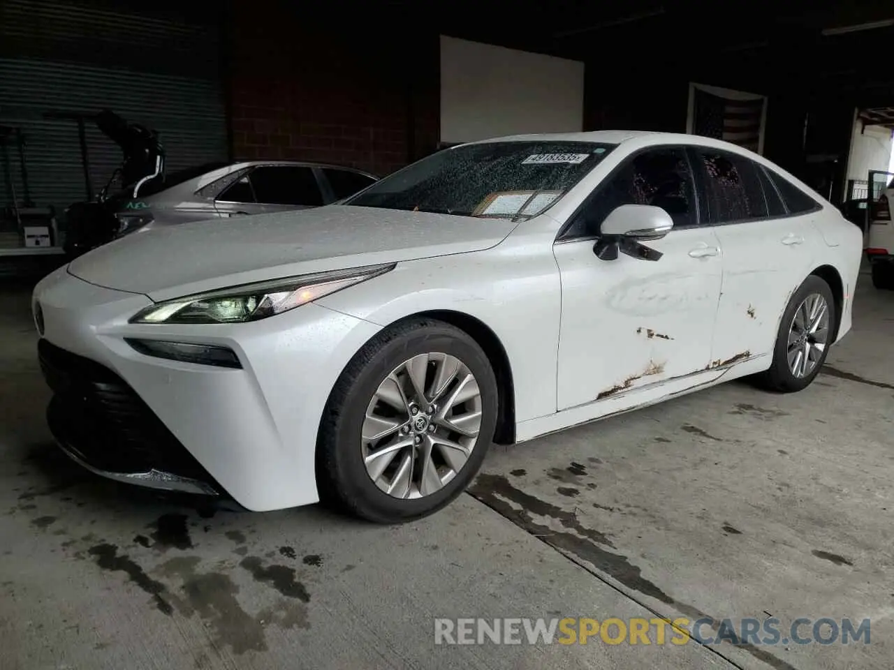 1 Photograph of a damaged car JTDAAAAA2PA008555 TOYOTA MIRAI 2023