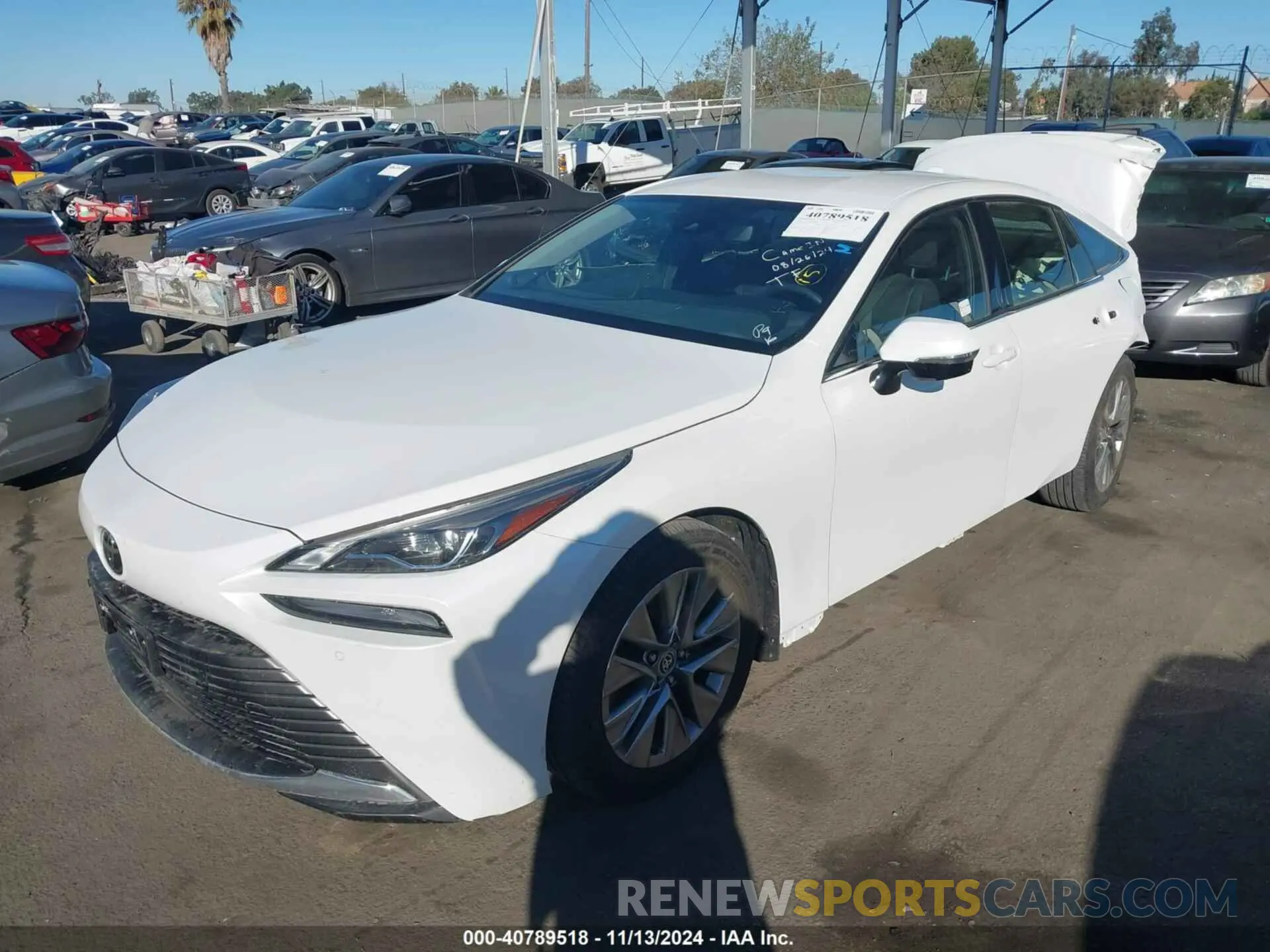 2 Photograph of a damaged car JTDAAAAA2PA009284 TOYOTA MIRAI 2023