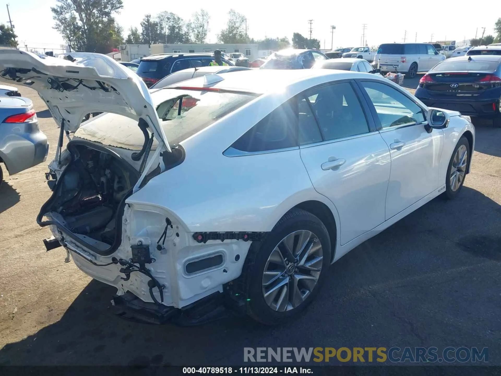 4 Photograph of a damaged car JTDAAAAA2PA009284 TOYOTA MIRAI 2023