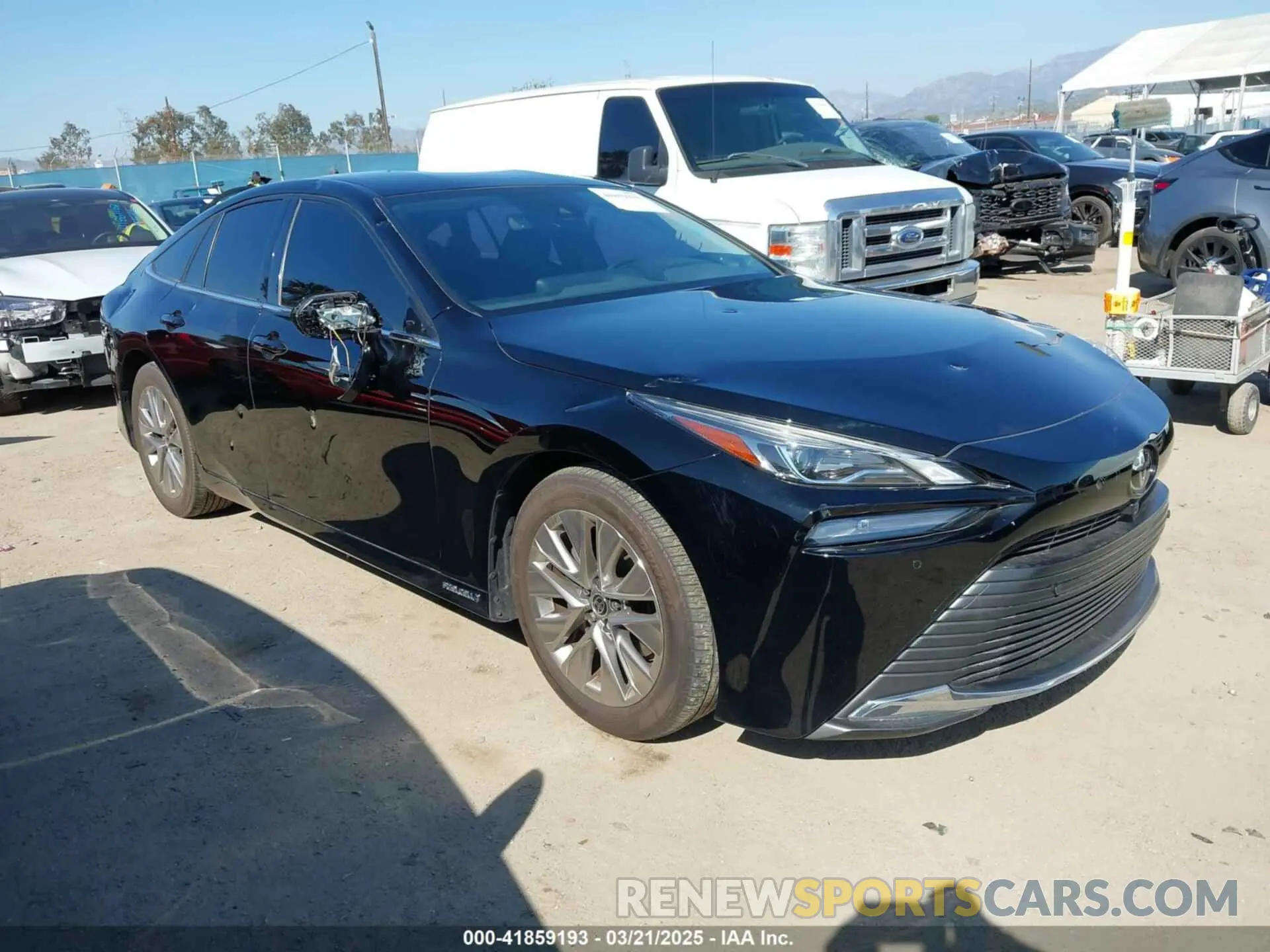 1 Photograph of a damaged car JTDAAAAA2PA009706 TOYOTA MIRAI 2023