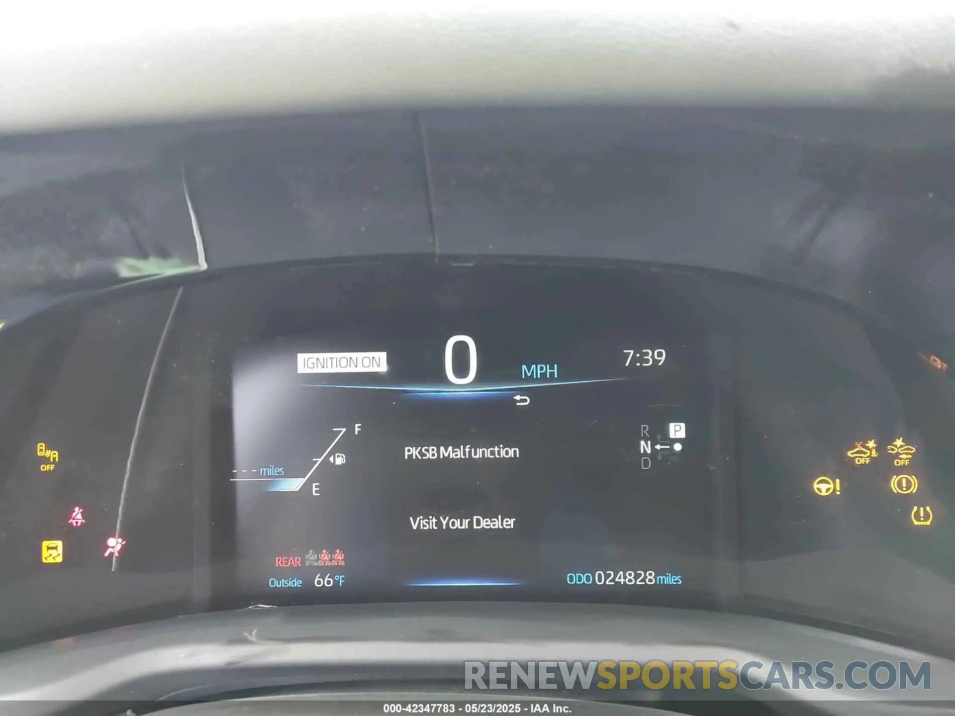 7 Photograph of a damaged car JTDAAAAA2PA009754 TOYOTA MIRAI 2023
