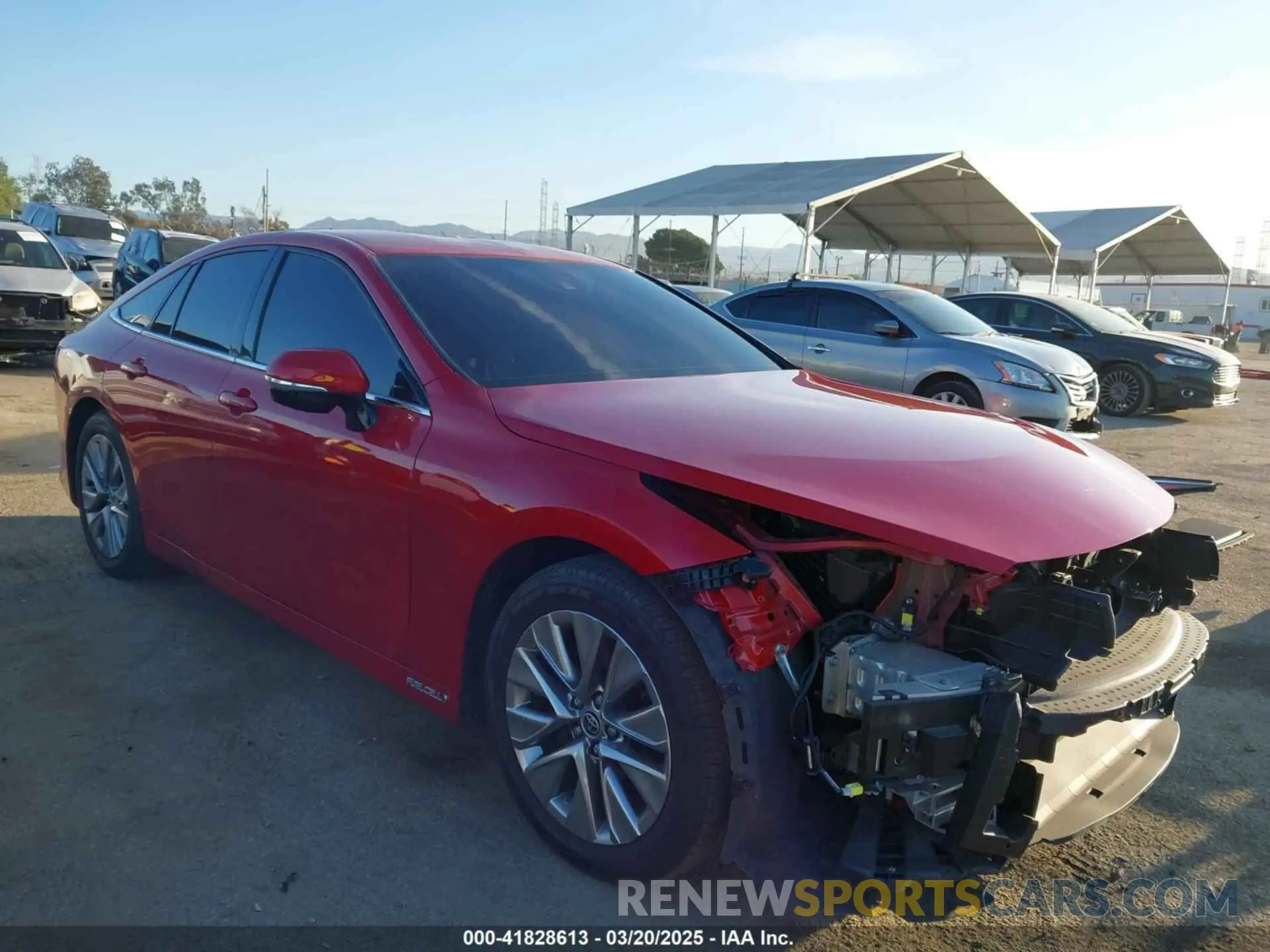 1 Photograph of a damaged car JTDAAAAA3PA007723 TOYOTA MIRAI 2023