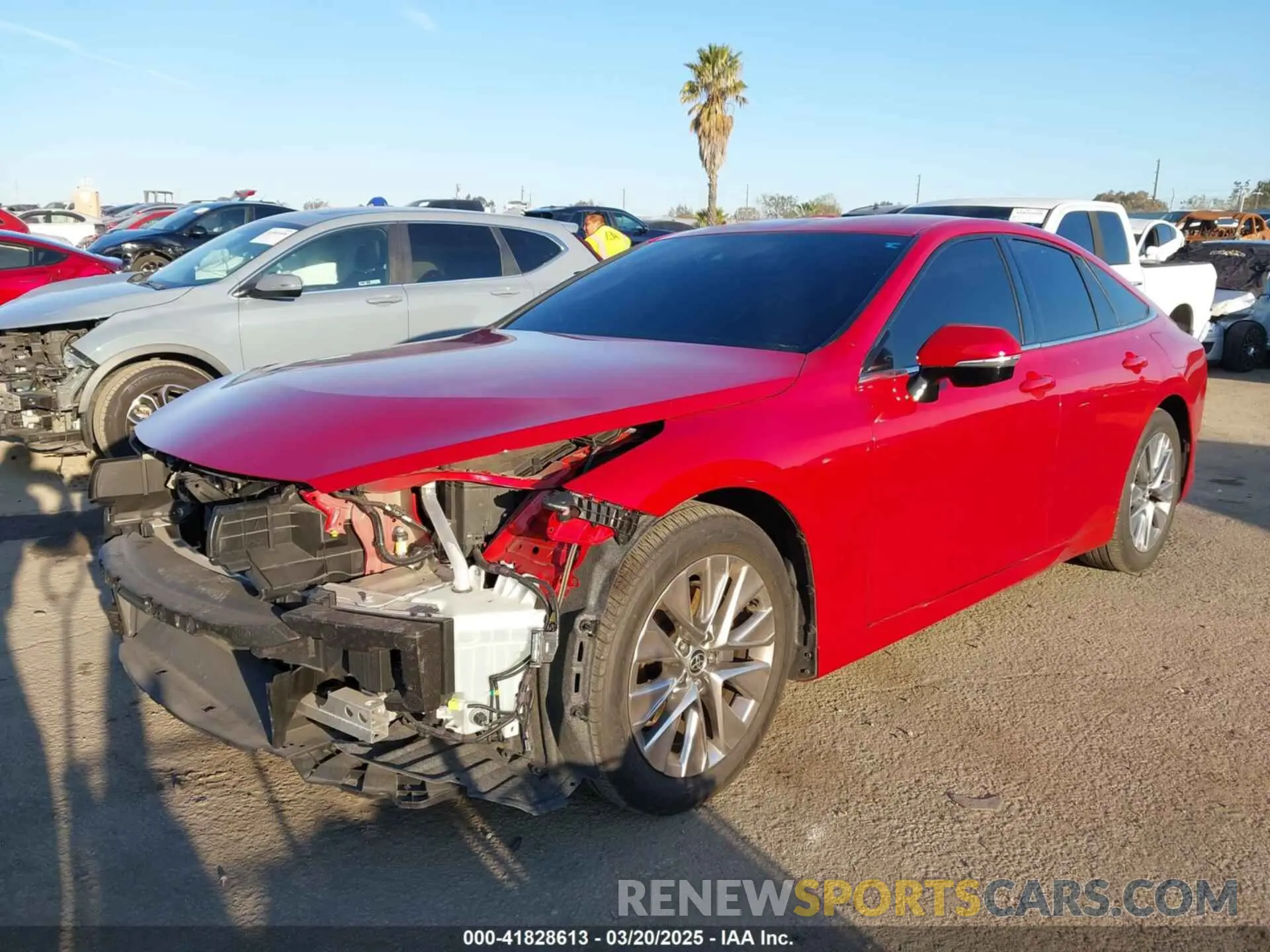 2 Photograph of a damaged car JTDAAAAA3PA007723 TOYOTA MIRAI 2023