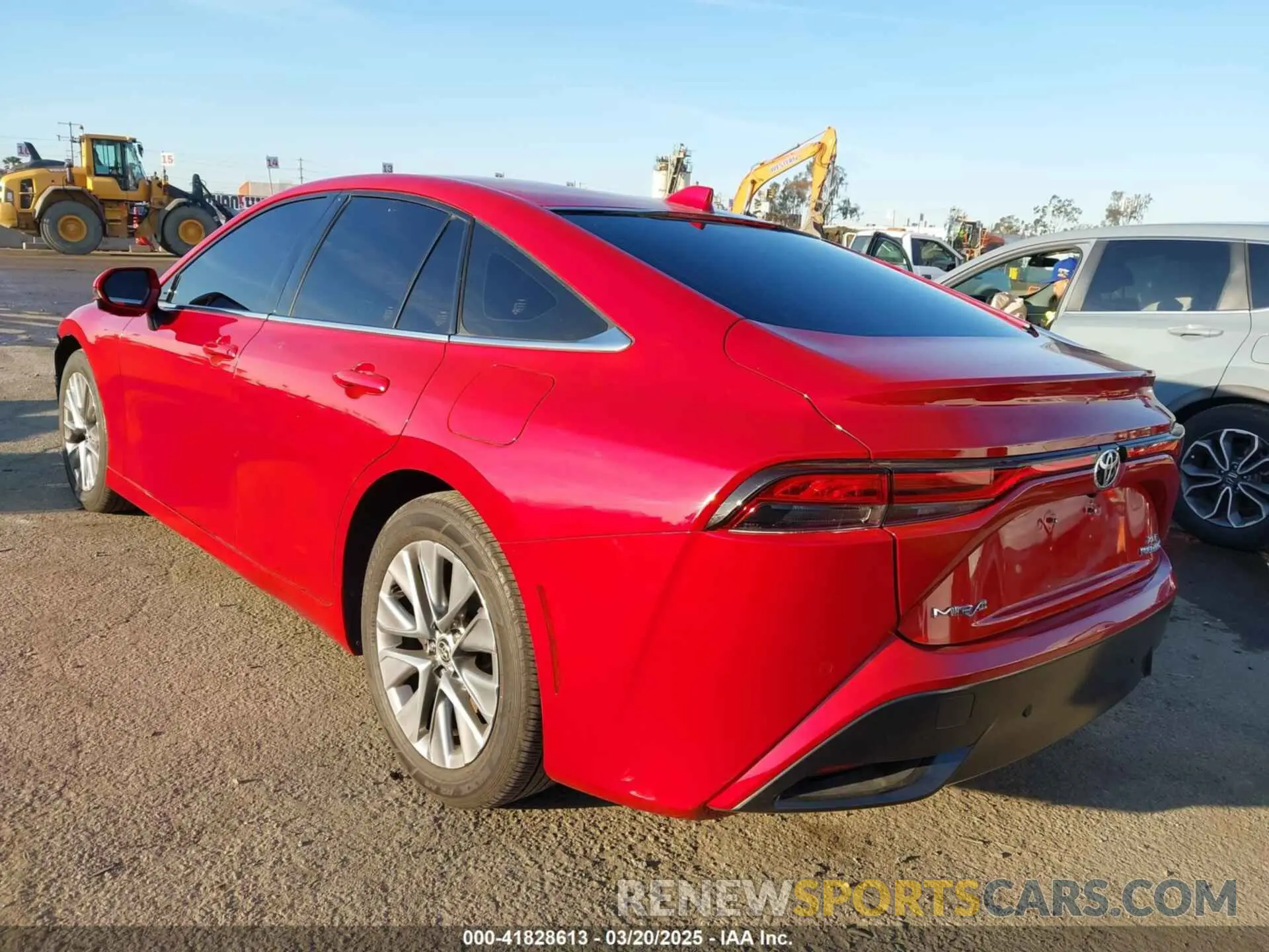 3 Photograph of a damaged car JTDAAAAA3PA007723 TOYOTA MIRAI 2023