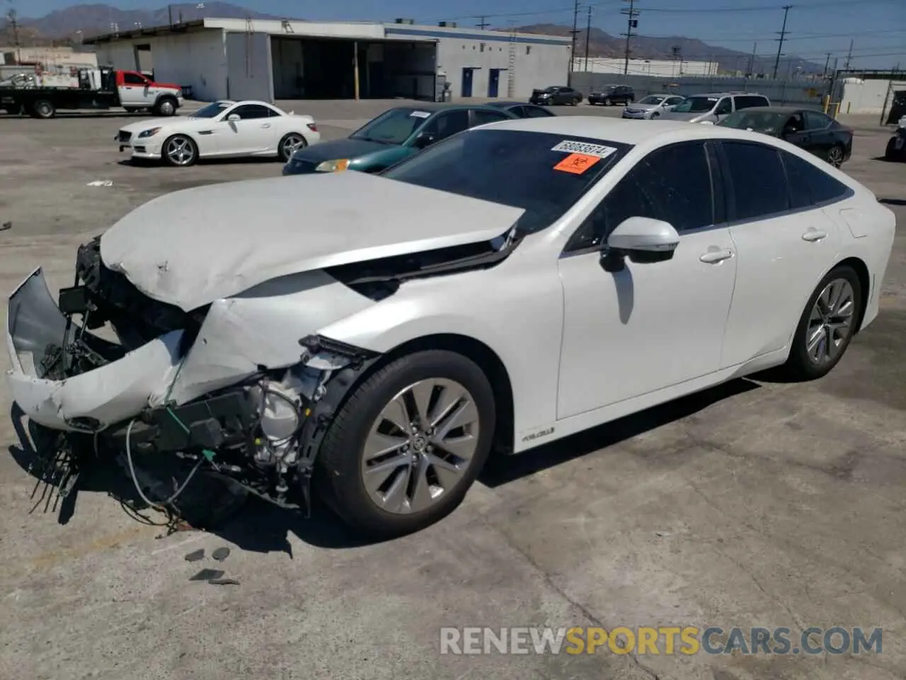 1 Photograph of a damaged car JTDAAAAA3PA009732 TOYOTA MIRAI 2023