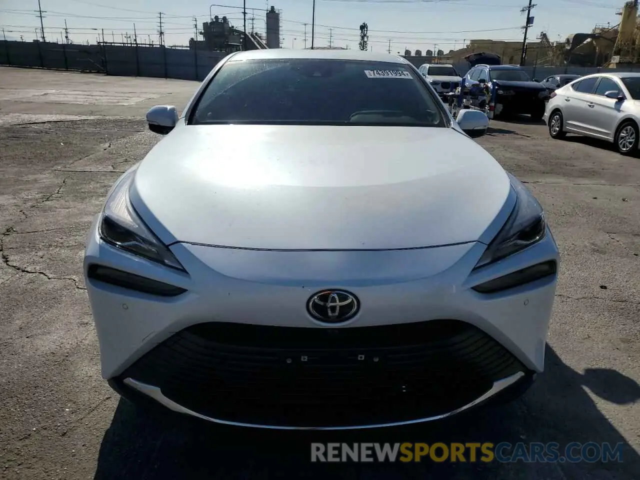 5 Photograph of a damaged car JTDAAAAA4PA008055 TOYOTA MIRAI 2023