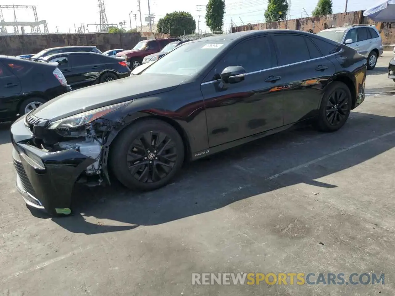 1 Photograph of a damaged car JTDAAAAA4PA008461 TOYOTA MIRAI 2023