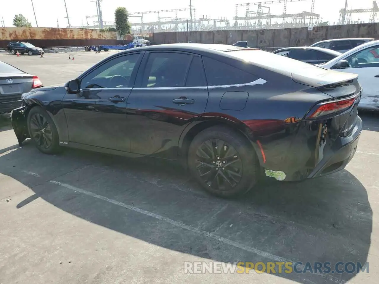 2 Photograph of a damaged car JTDAAAAA4PA008461 TOYOTA MIRAI 2023