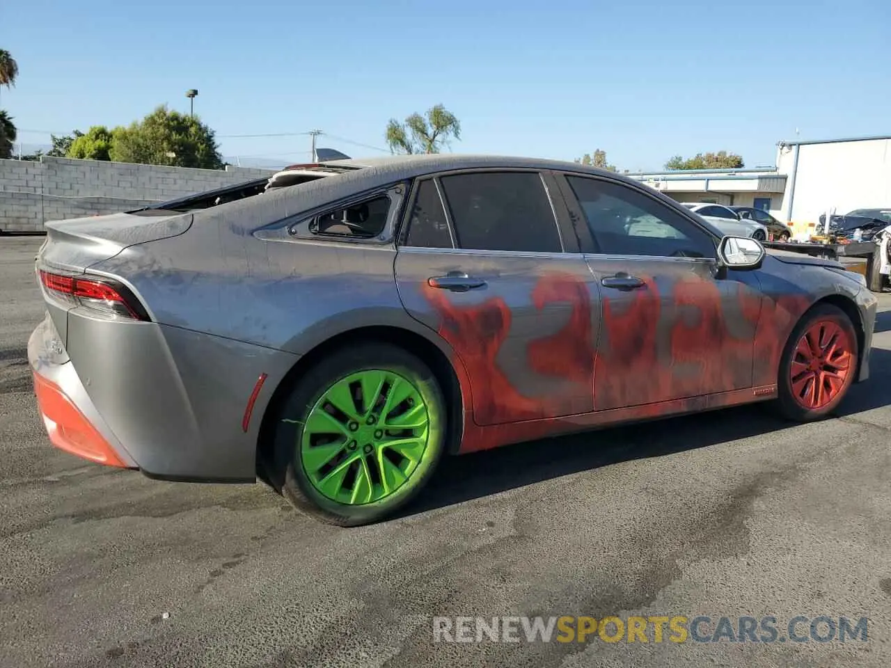 3 Photograph of a damaged car JTDAAAAA4PA009397 TOYOTA MIRAI 2023