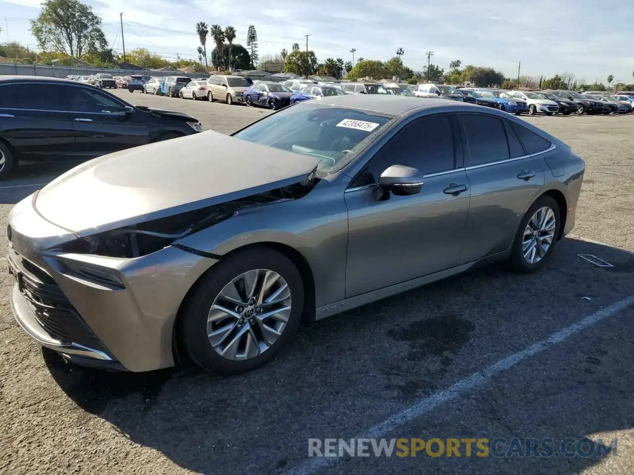 1 Photograph of a damaged car JTDAAAAA5PA009960 TOYOTA MIRAI 2023