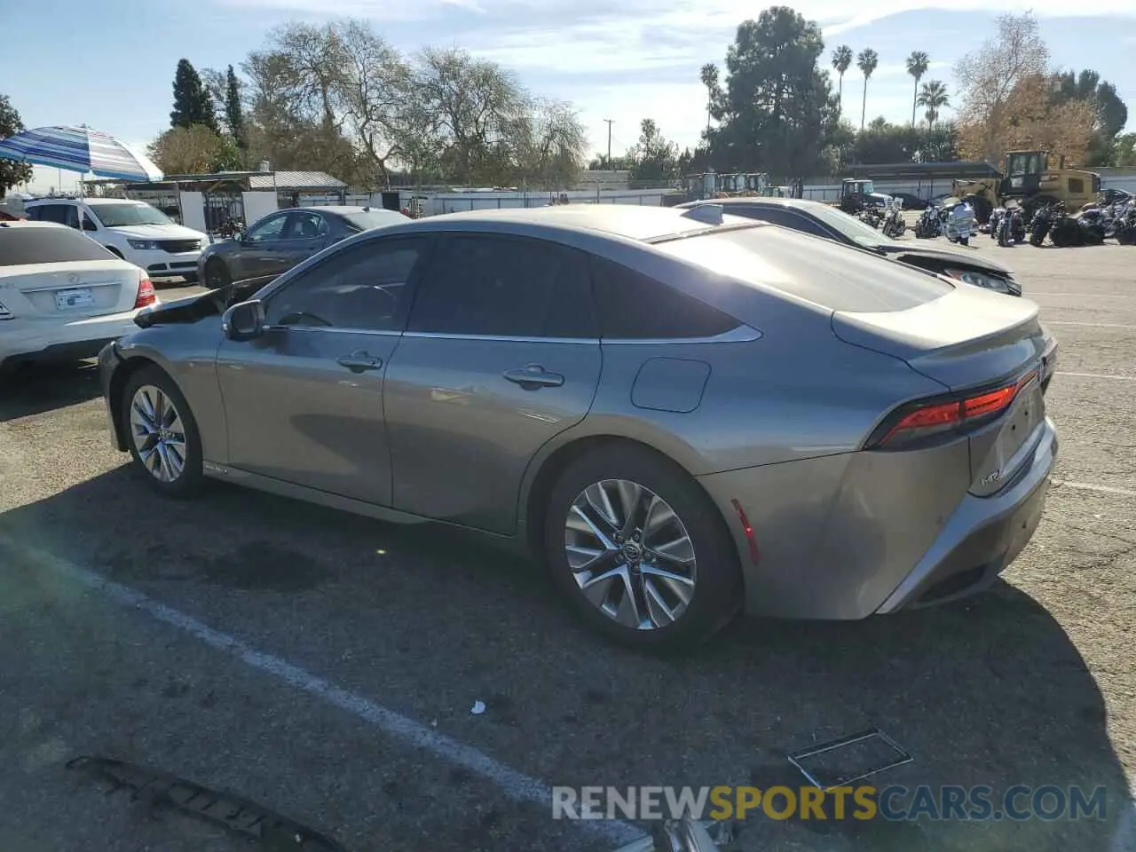 2 Photograph of a damaged car JTDAAAAA5PA009960 TOYOTA MIRAI 2023