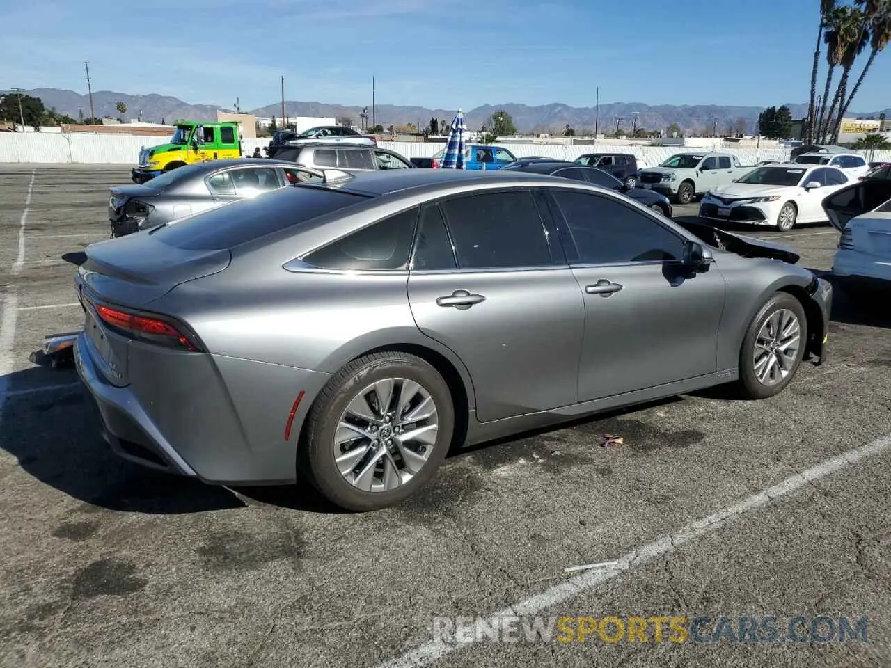 3 Photograph of a damaged car JTDAAAAA5PA009960 TOYOTA MIRAI 2023