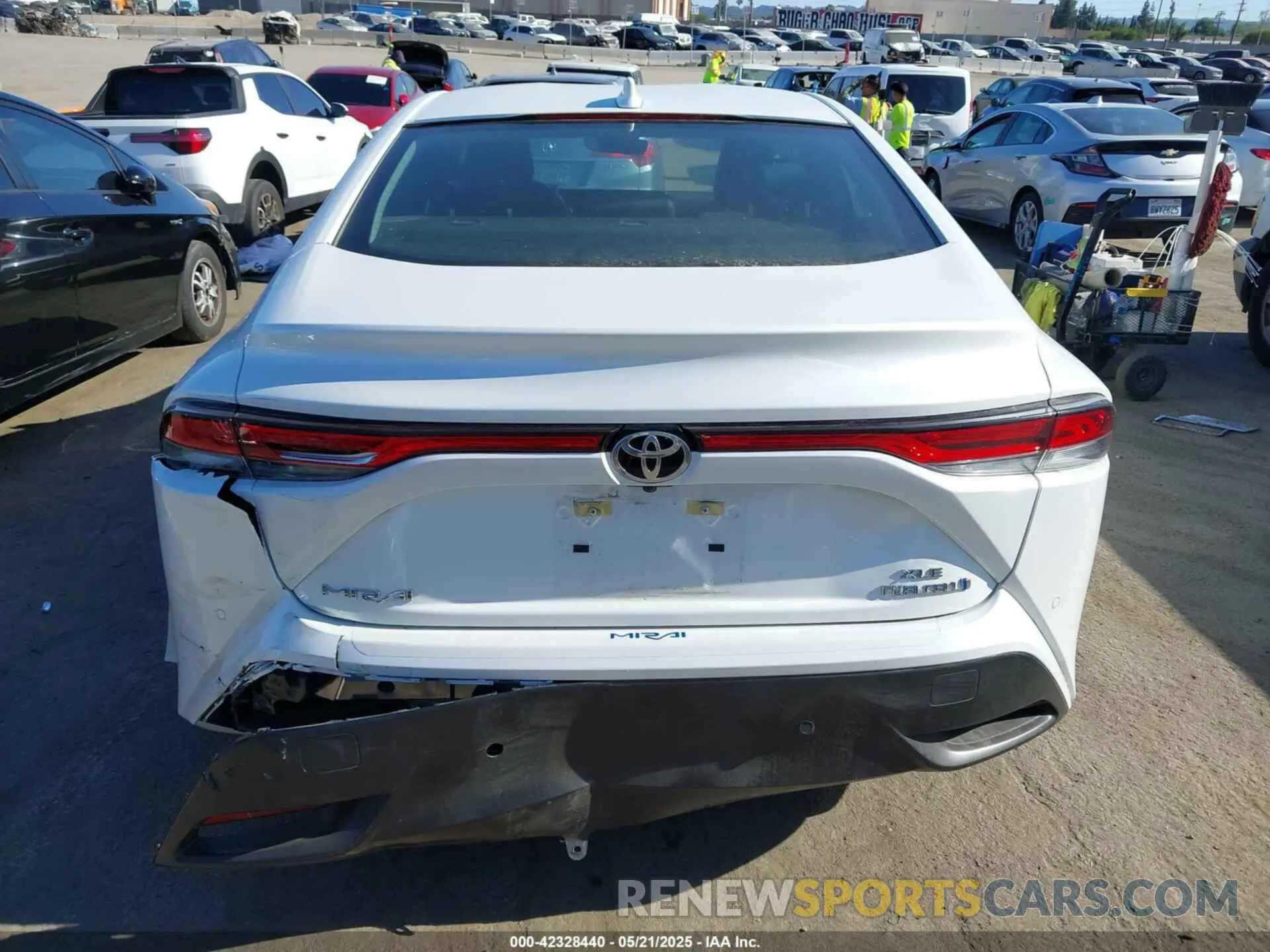 16 Photograph of a damaged car JTDAAAAA6PA010163 TOYOTA MIRAI 2023