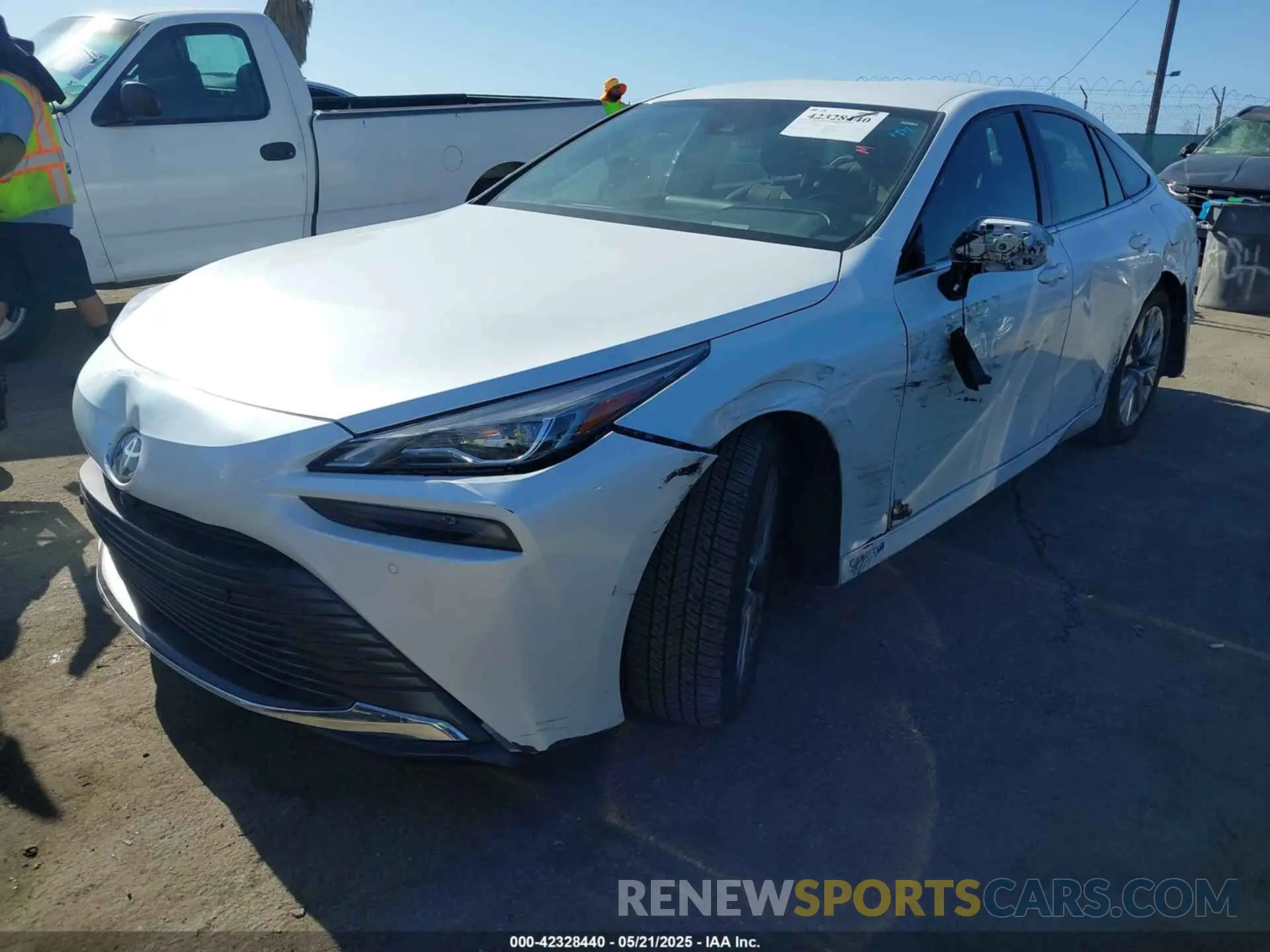 2 Photograph of a damaged car JTDAAAAA6PA010163 TOYOTA MIRAI 2023