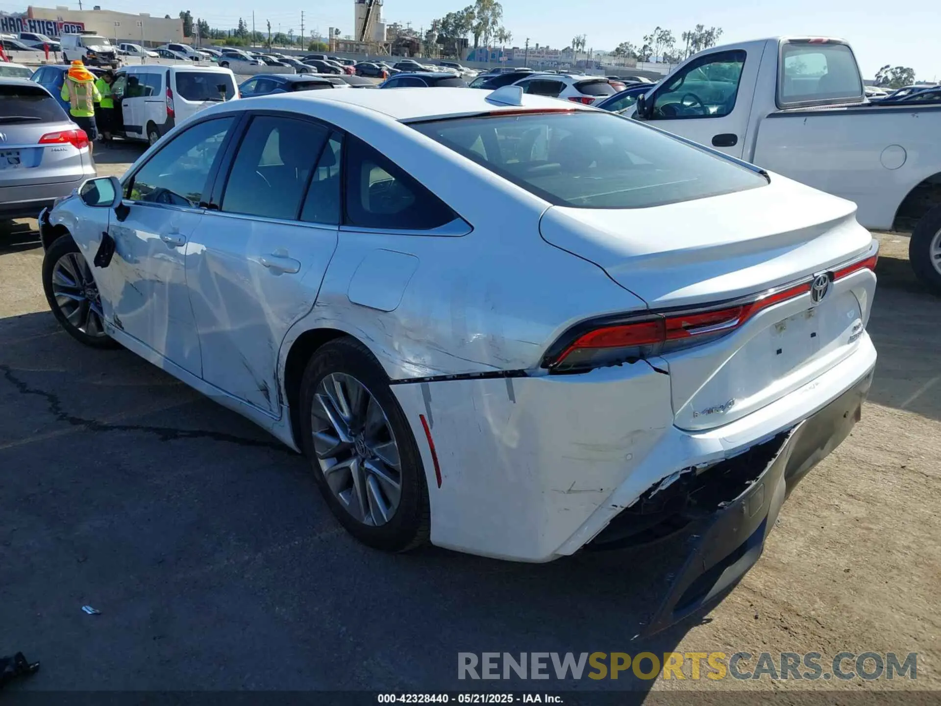 3 Photograph of a damaged car JTDAAAAA6PA010163 TOYOTA MIRAI 2023