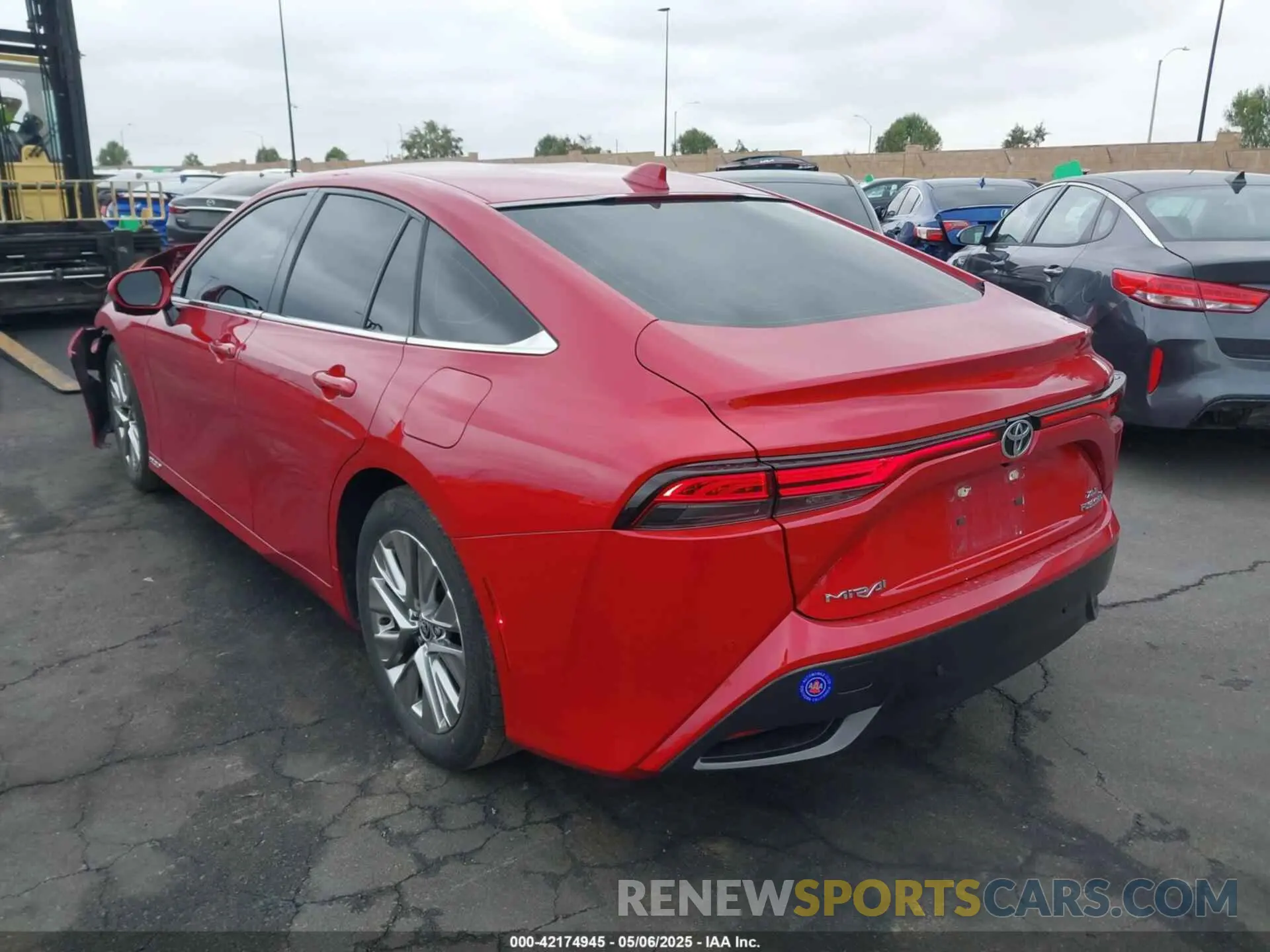 14 Photograph of a damaged car JTDAAAAA7PA007787 TOYOTA MIRAI 2023