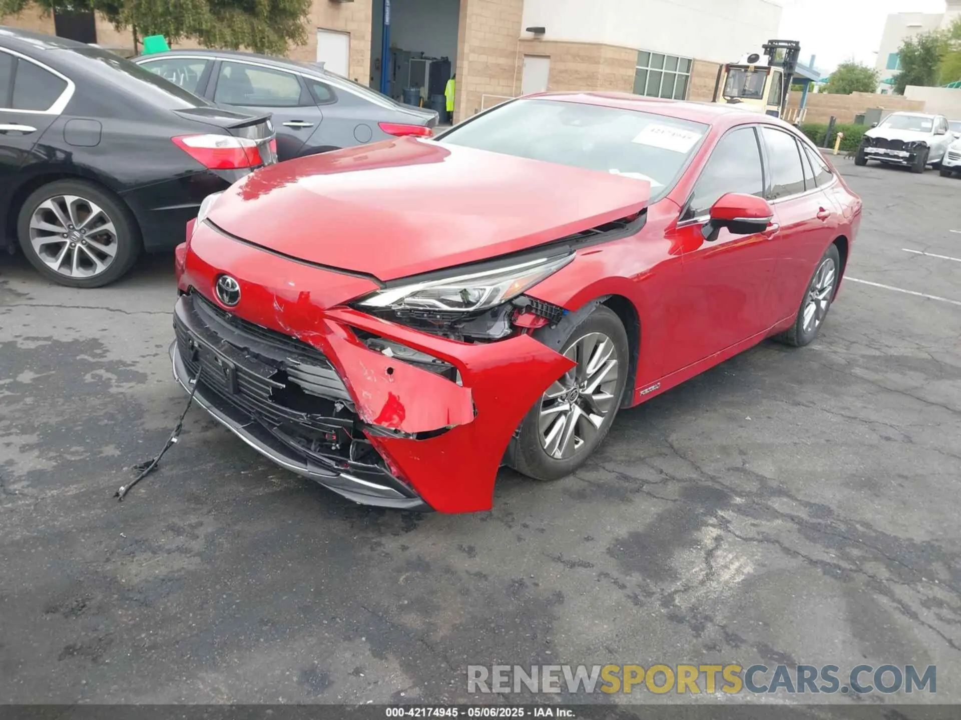 2 Photograph of a damaged car JTDAAAAA7PA007787 TOYOTA MIRAI 2023