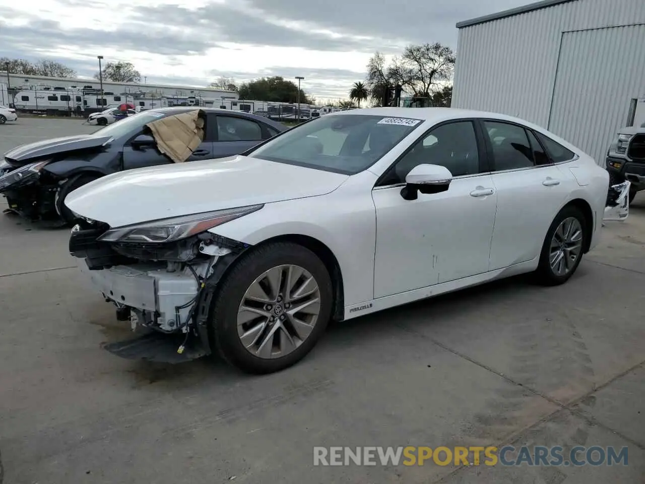 1 Photograph of a damaged car JTDAAAAA8PA010262 TOYOTA MIRAI 2023