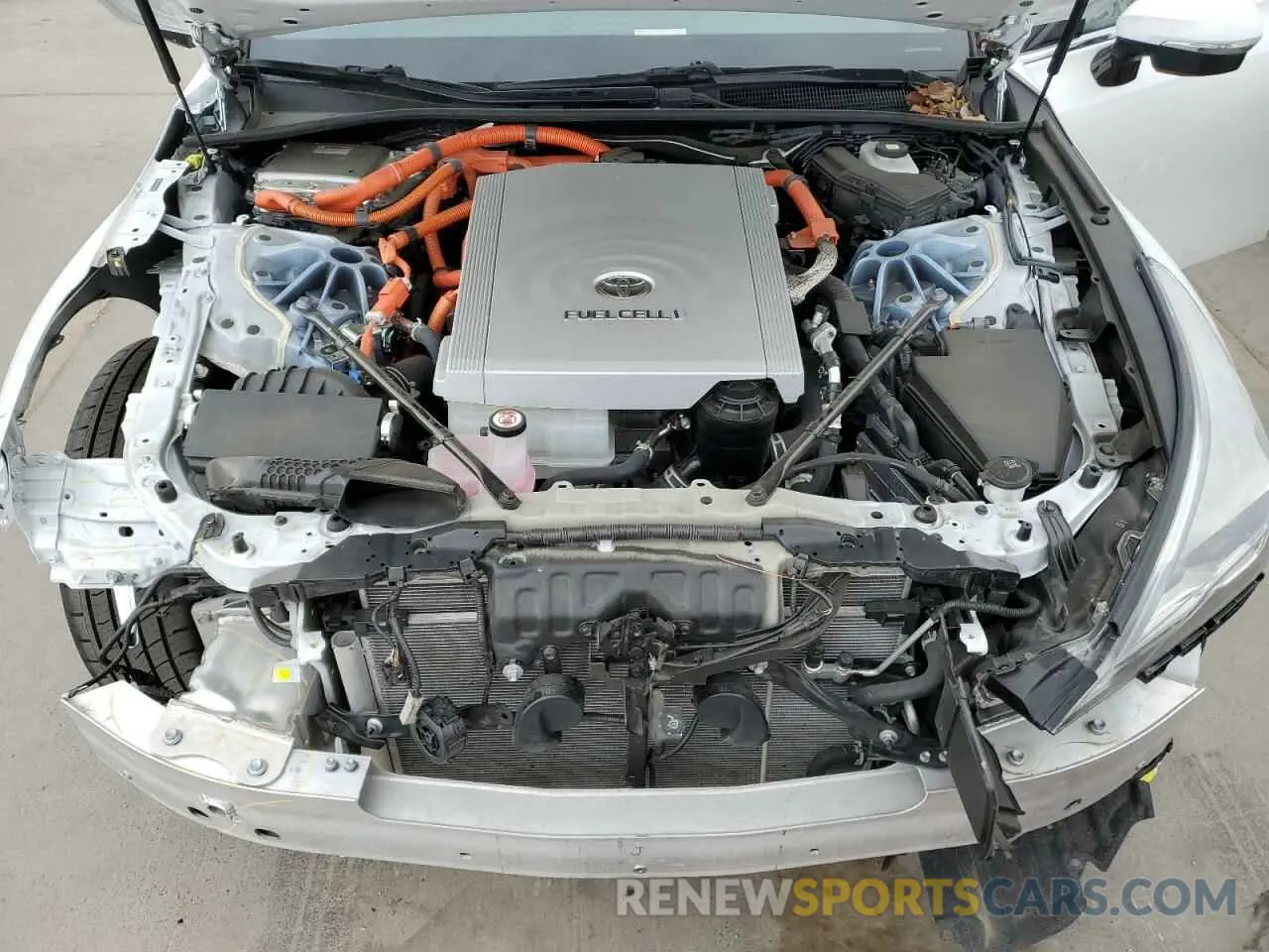 11 Photograph of a damaged car JTDAAAAA8PA010262 TOYOTA MIRAI 2023