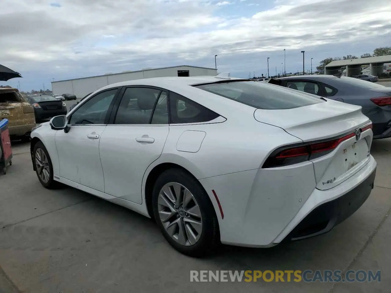 2 Photograph of a damaged car JTDAAAAA8PA010262 TOYOTA MIRAI 2023
