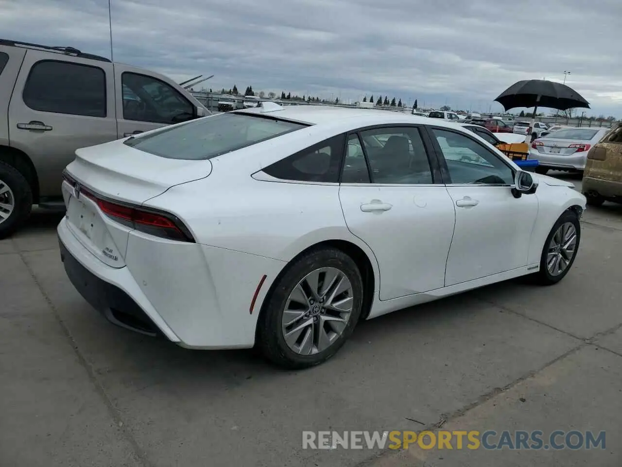 3 Photograph of a damaged car JTDAAAAA8PA010262 TOYOTA MIRAI 2023