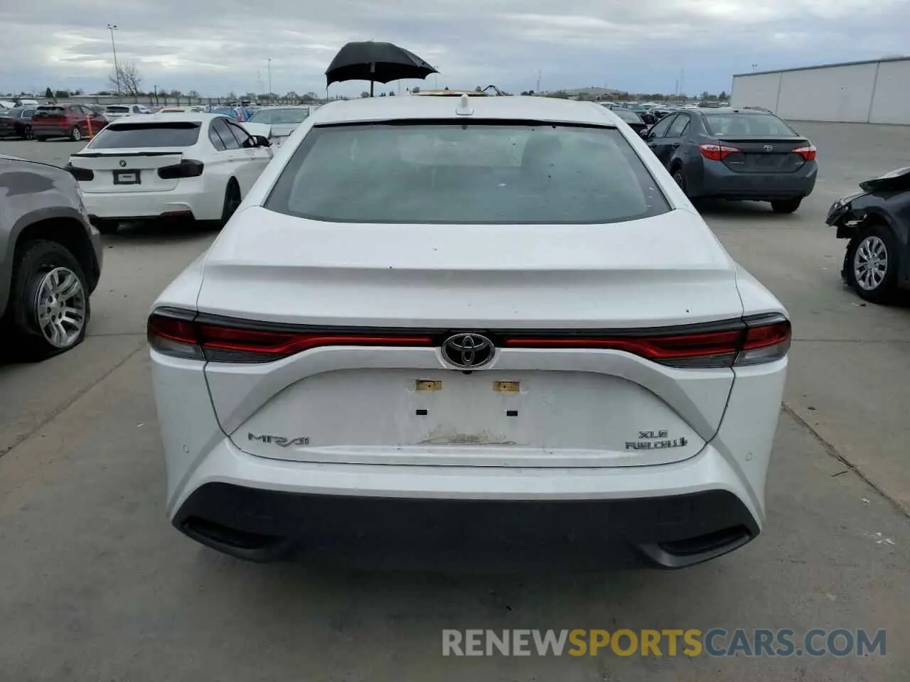 6 Photograph of a damaged car JTDAAAAA8PA010262 TOYOTA MIRAI 2023