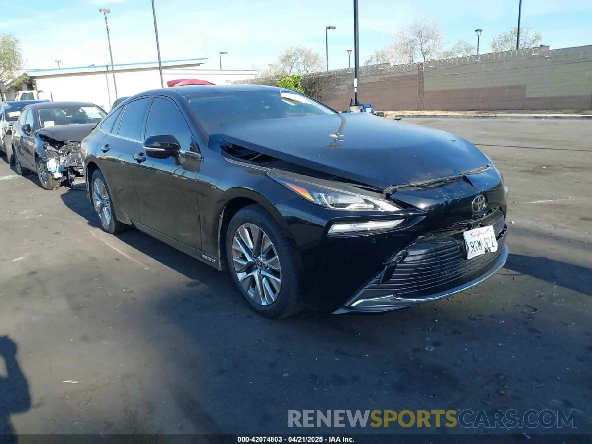 1 Photograph of a damaged car JTDAAAAA9PA007967 TOYOTA MIRAI 2023