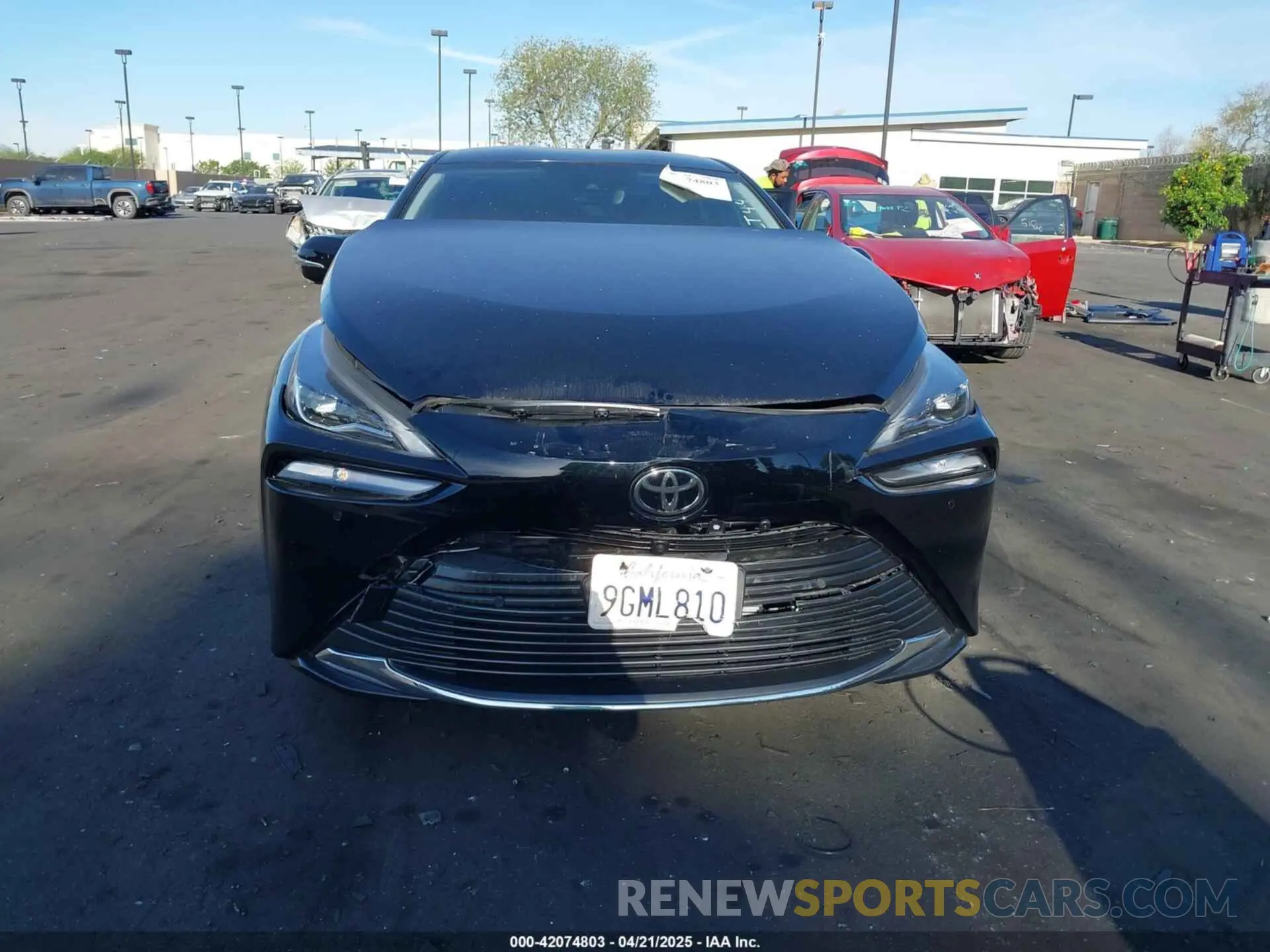 13 Photograph of a damaged car JTDAAAAA9PA007967 TOYOTA MIRAI 2023